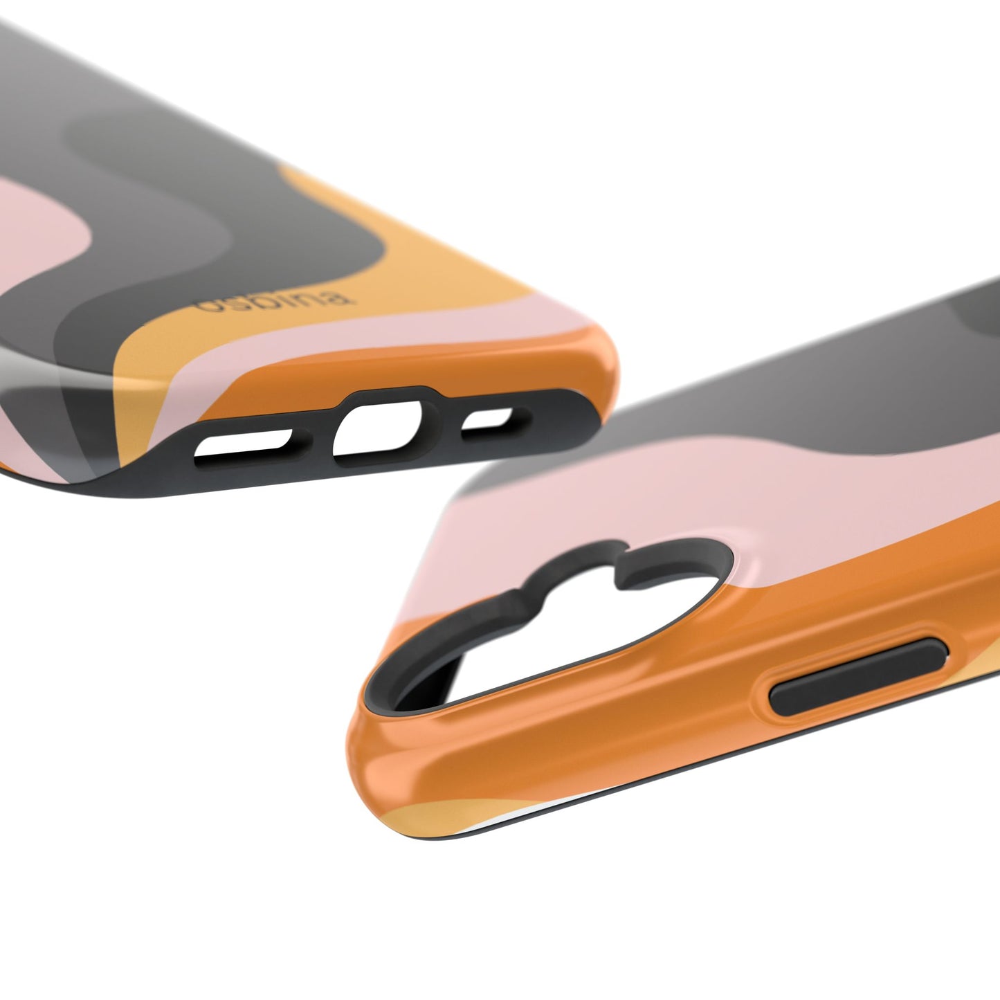 osbina | MagSafe Compatible for iPhone | The Case That Says “Fall, But Make It Fashion” | Retro Swirl Edition | The Season Collective