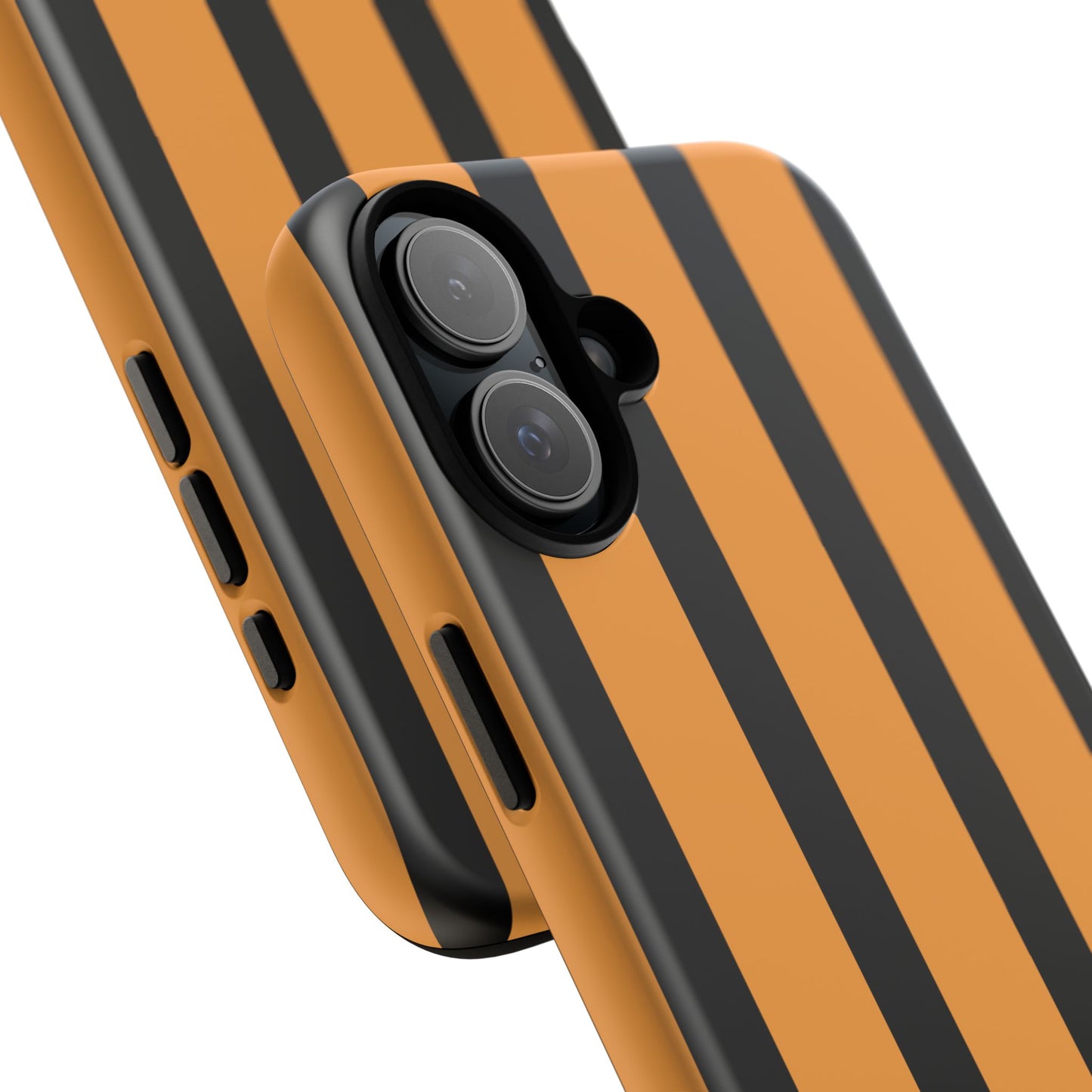osbina | The Statement Stripe Case in Black + Orange | The Season Collective
