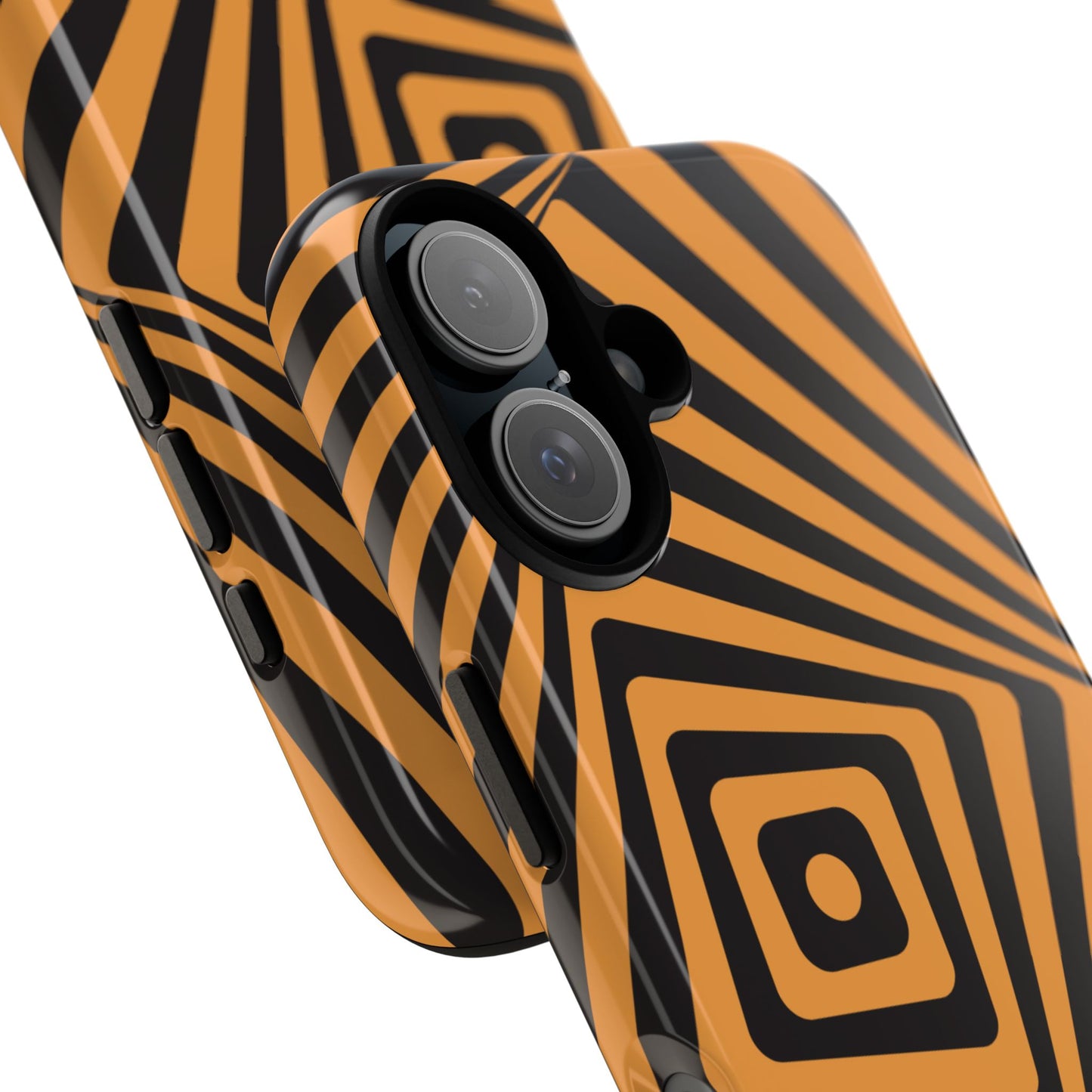 osbina | Step Into the Zone — The Orange + Black Spiral Case | The Season Collective