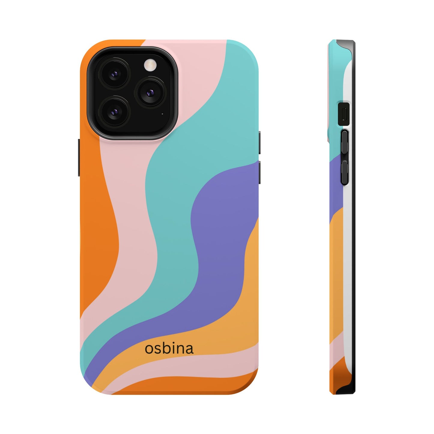 osbina | MagSafe compatible for iPhone | Retro Nouveau Phone Case | Modern Muse Collection
