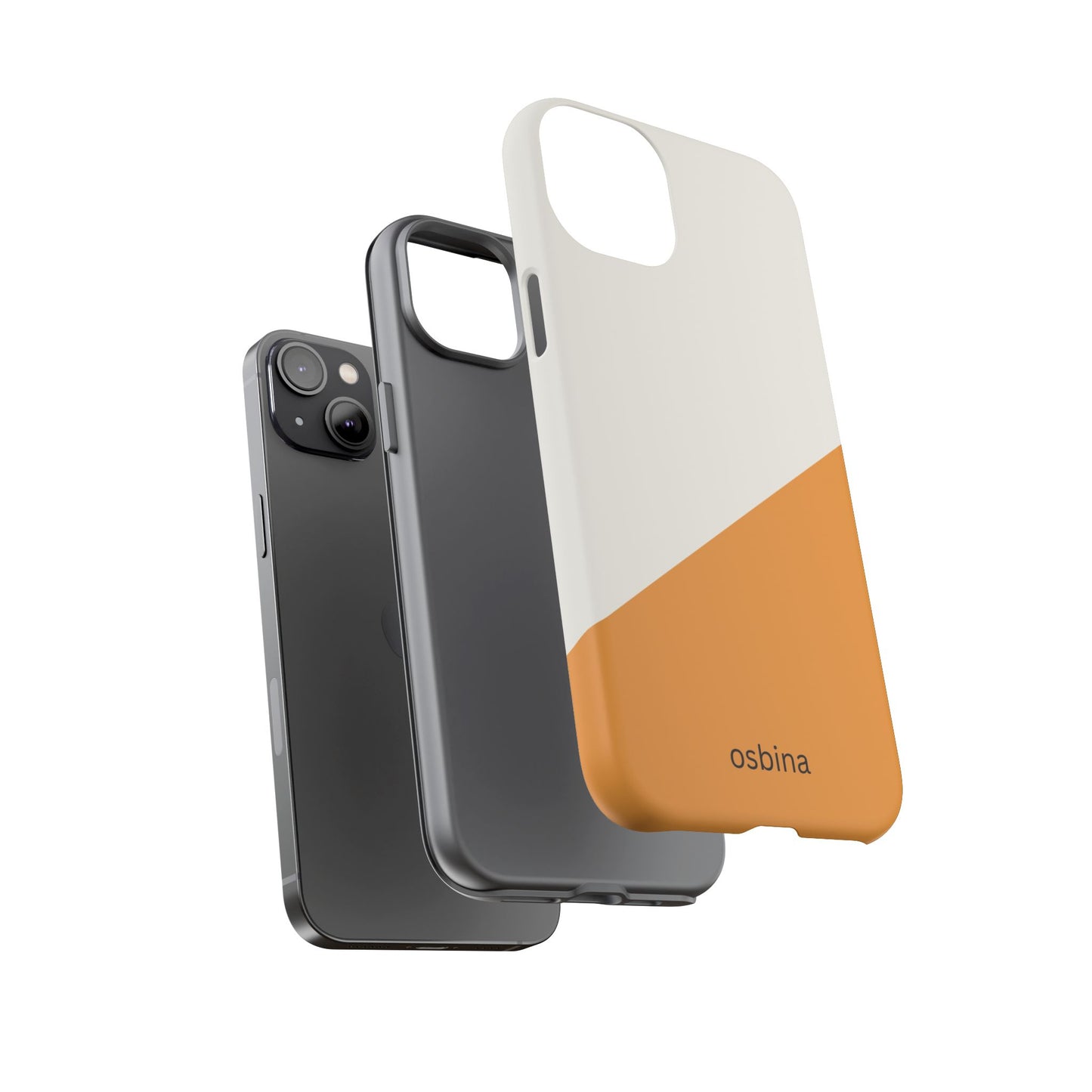osbina | Divide & Conquer — The Orange + White Split Diagonal Case | The Season Collective