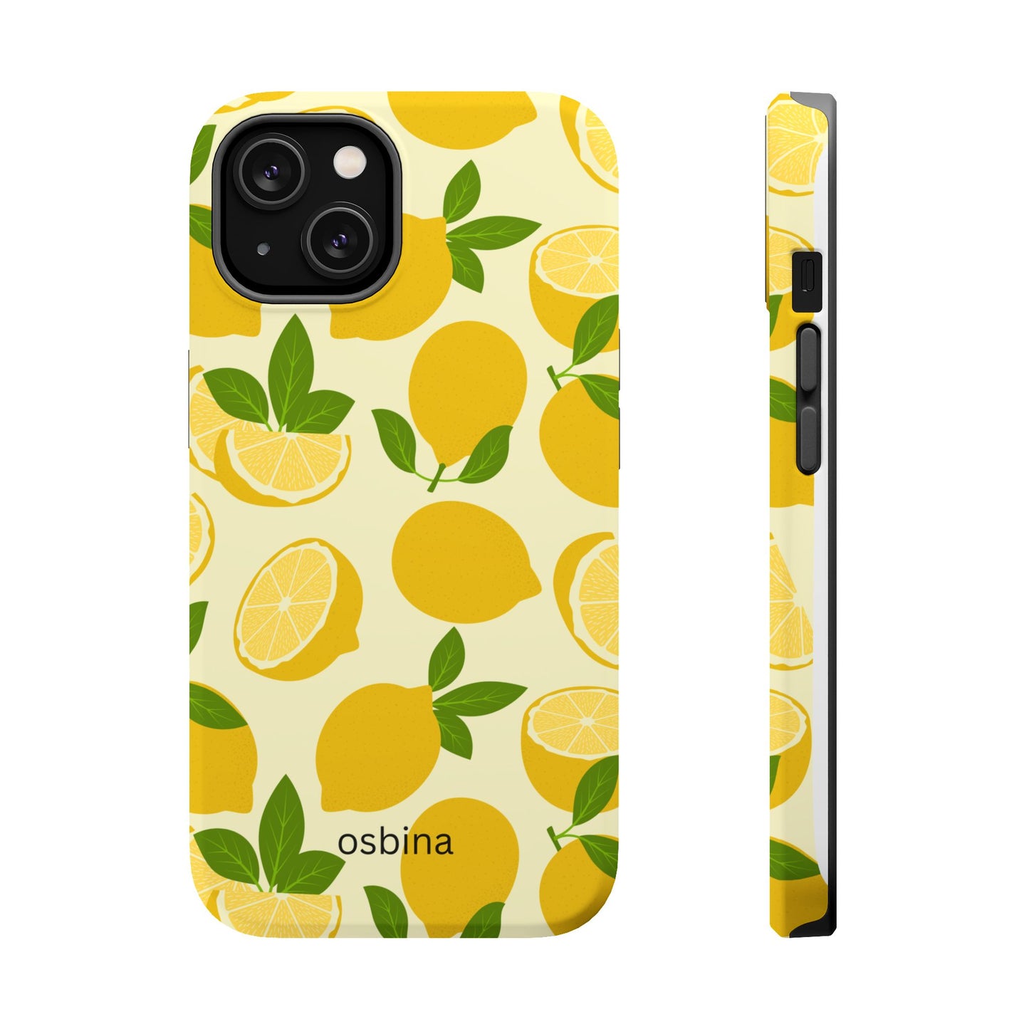 osbina | MagSafe compatible for iPhone | Limoncello Lemon Phone Case | Modern Muse Collection