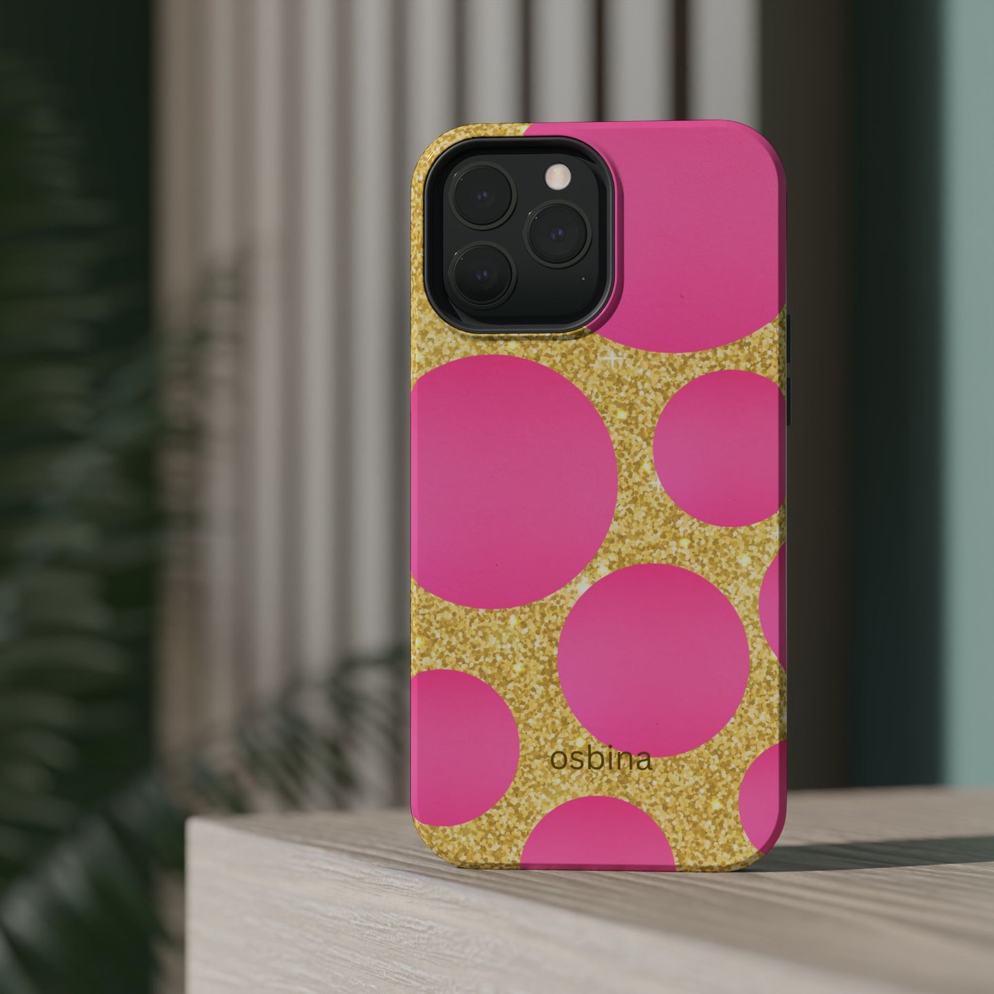 osbina | MagSafe compatible for iPhone | The Aurelia Phone Case | YAYOU Collection Supporting Shine Like Sable