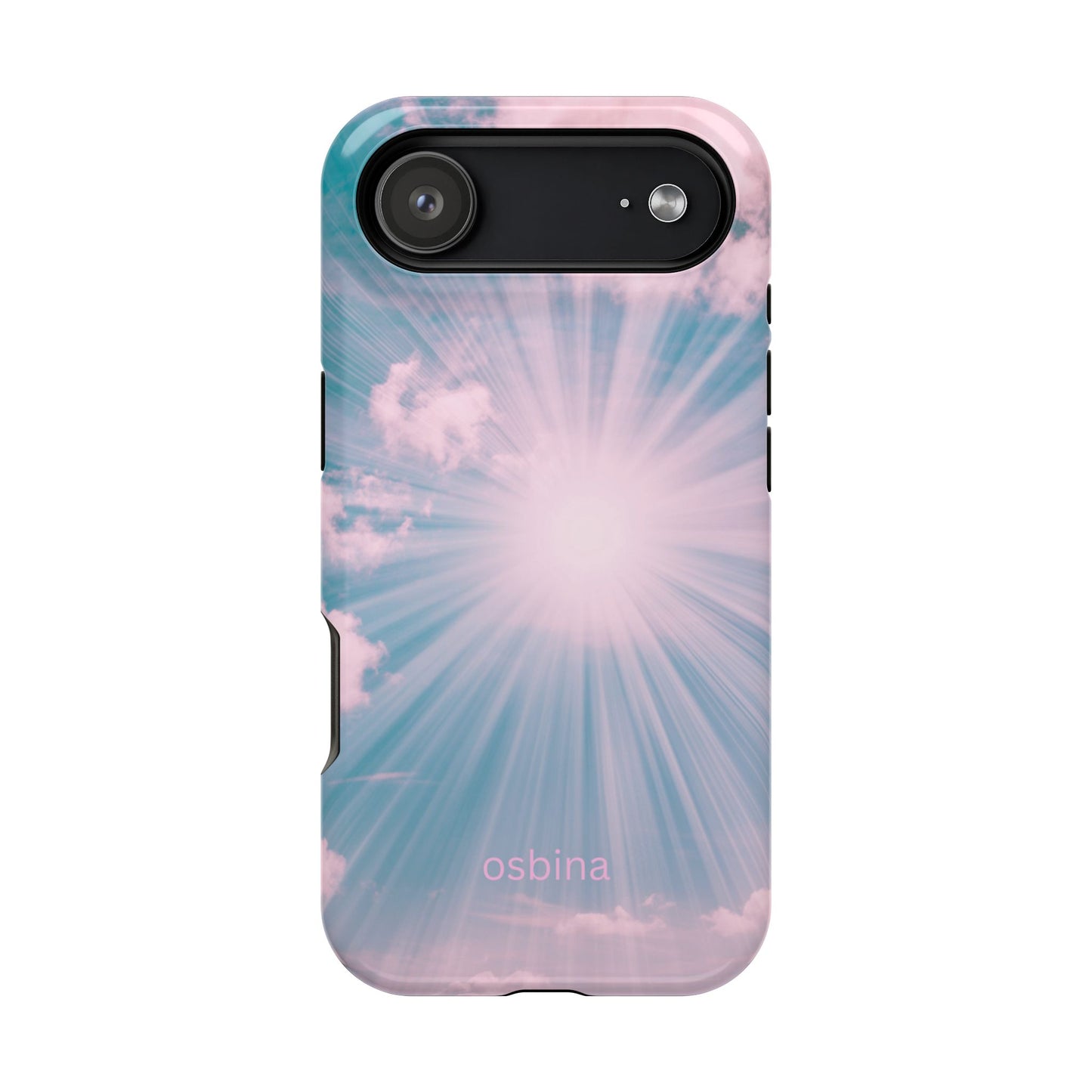 osbina | MagSafe compatible for iPhone | The Sunburst Skies Case | YAYOU Collection Supporting Shine Like Sable