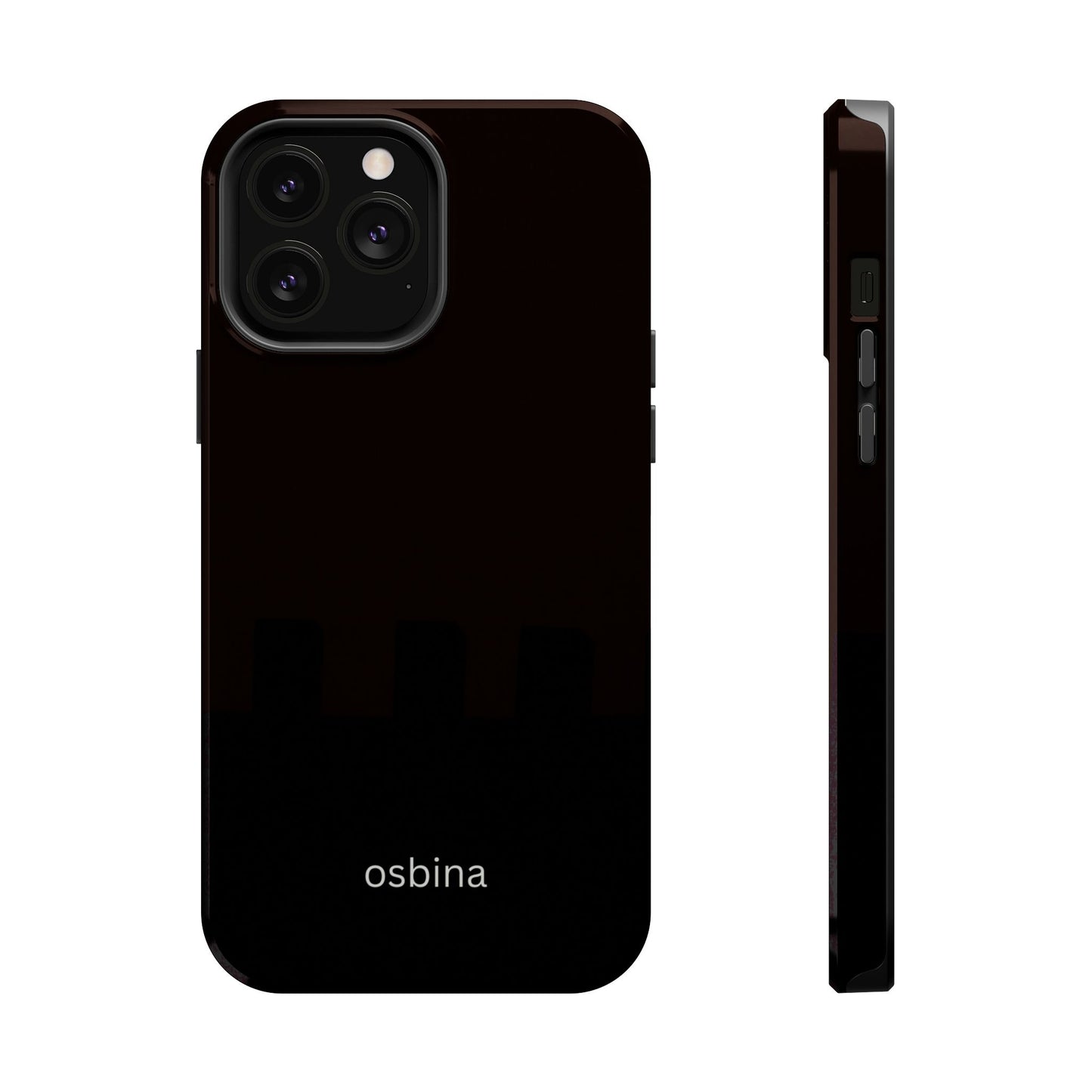 osbina | MagSafe compatible for iPhone | The Onyx Phone Case | Modern Man Collection