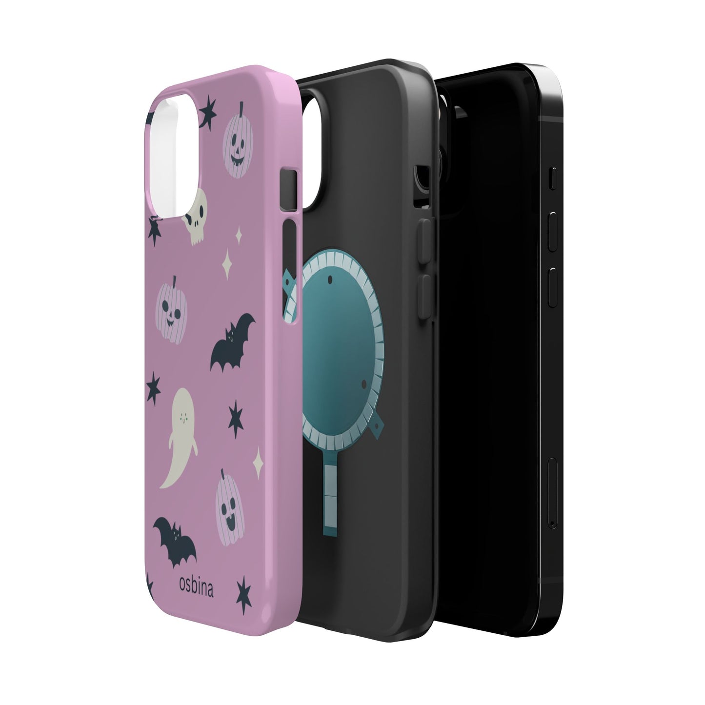 osbina | MagSafe compatible for iPhone | Blush Bewitched Limited Edition Spooky Chic Phone Case | Season Collective Collection