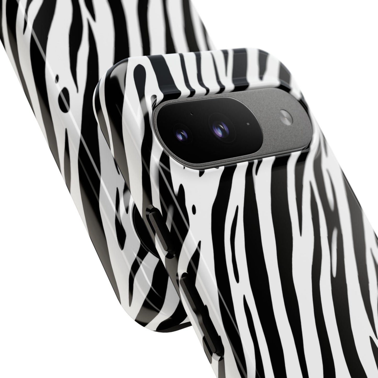 osbina | The Bengal Bold Stripe Case in White + Black | The Season Collective