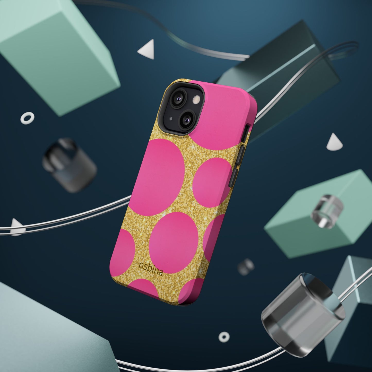 osbina | MagSafe compatible for iPhone | The Aurelia Phone Case | YAYOU Collection Supporting Shine Like Sable