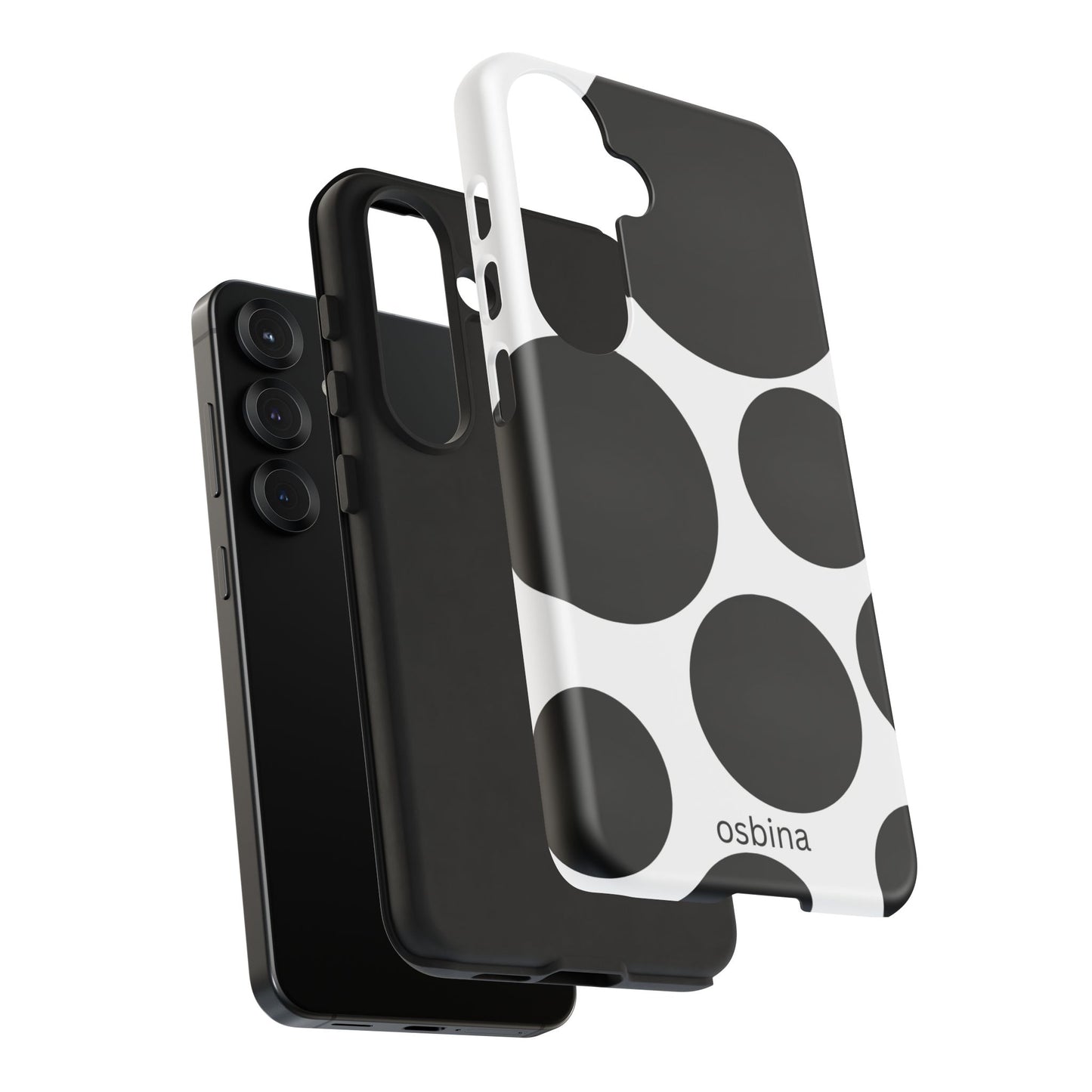 osbina | The Noir Bubbles Phone Case | Modern Muse Collection