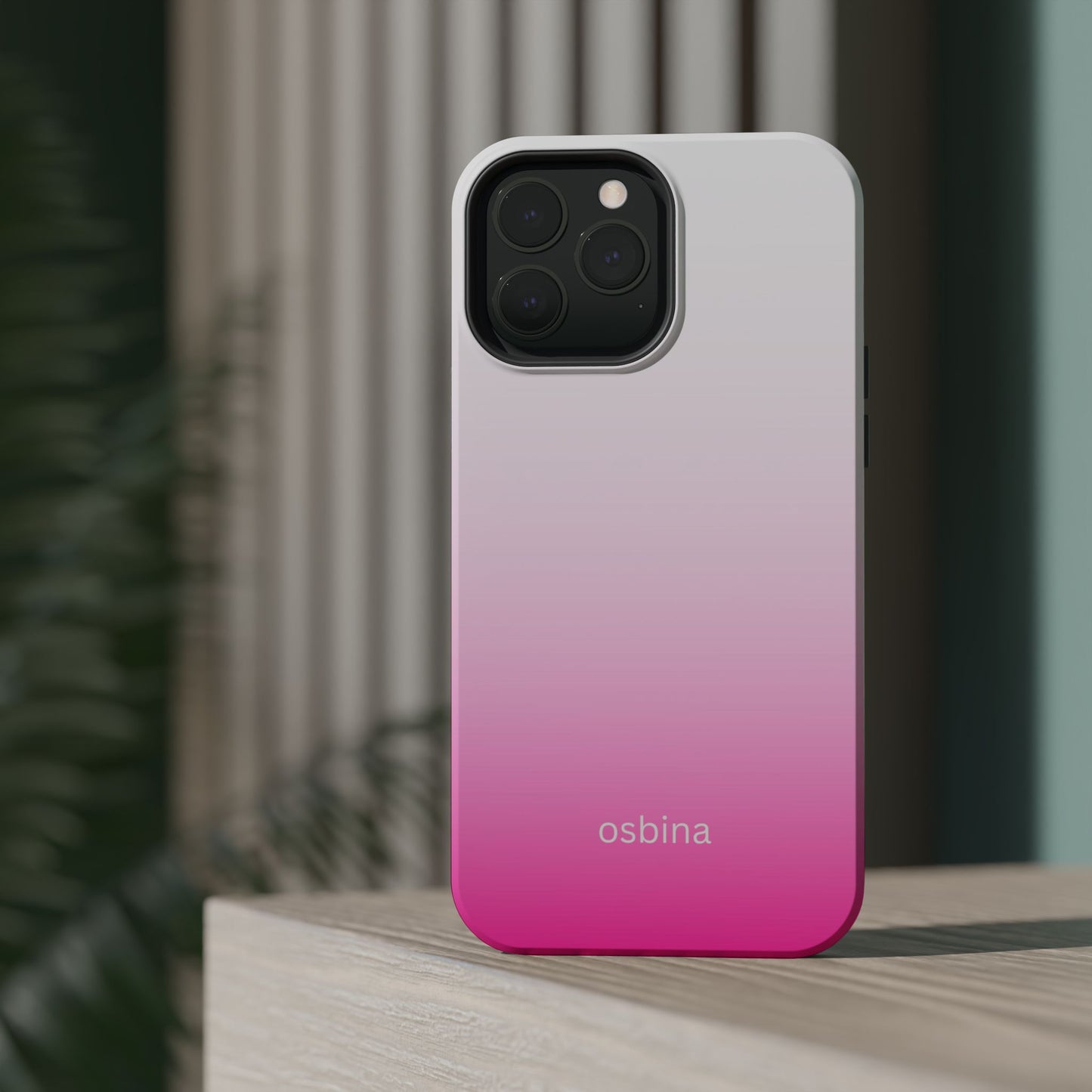 osbina | MagSafe compatible for iPhone | The Radiant Ombre Case | YAYOU Collection Supporting Shine Like Sable