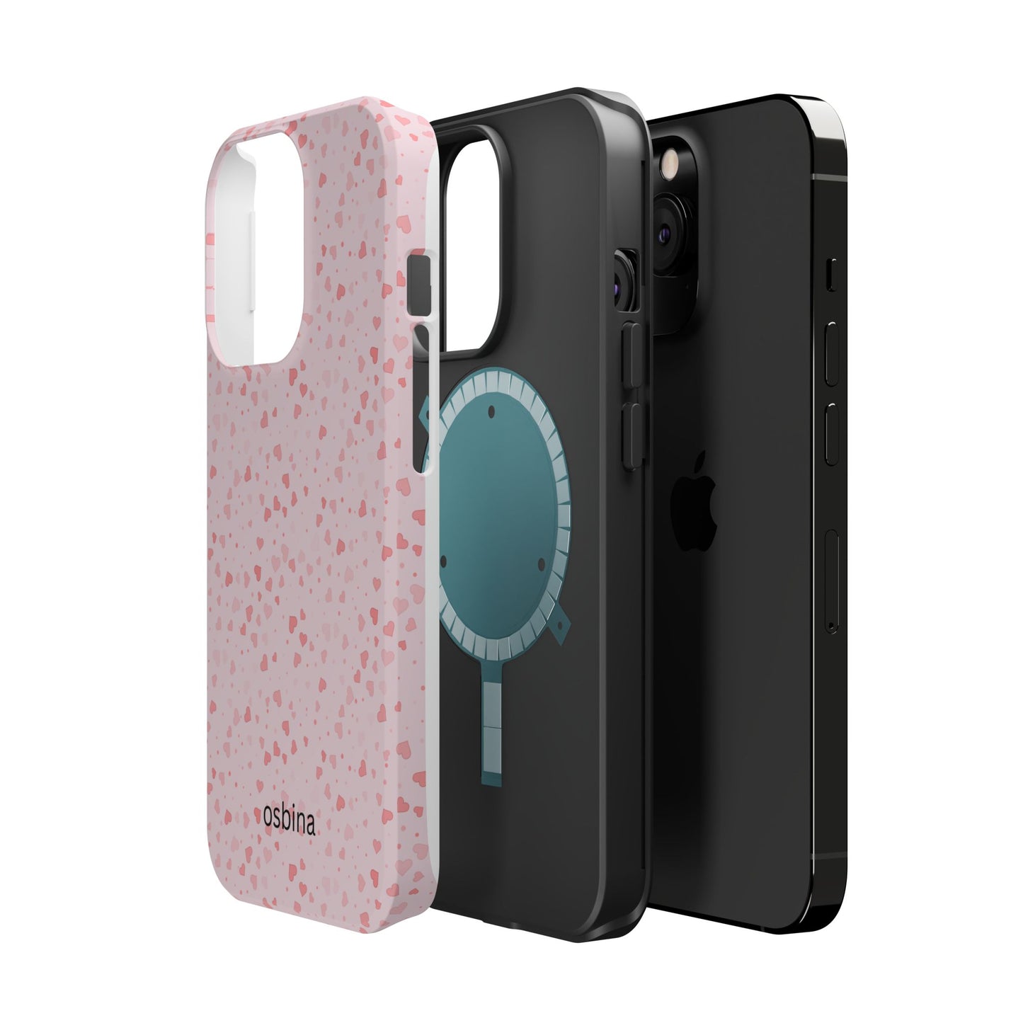 osbina | MagSafe compatible for iPhone | Pure Affection Sweethearts Phone Case | Modern Muse Collection