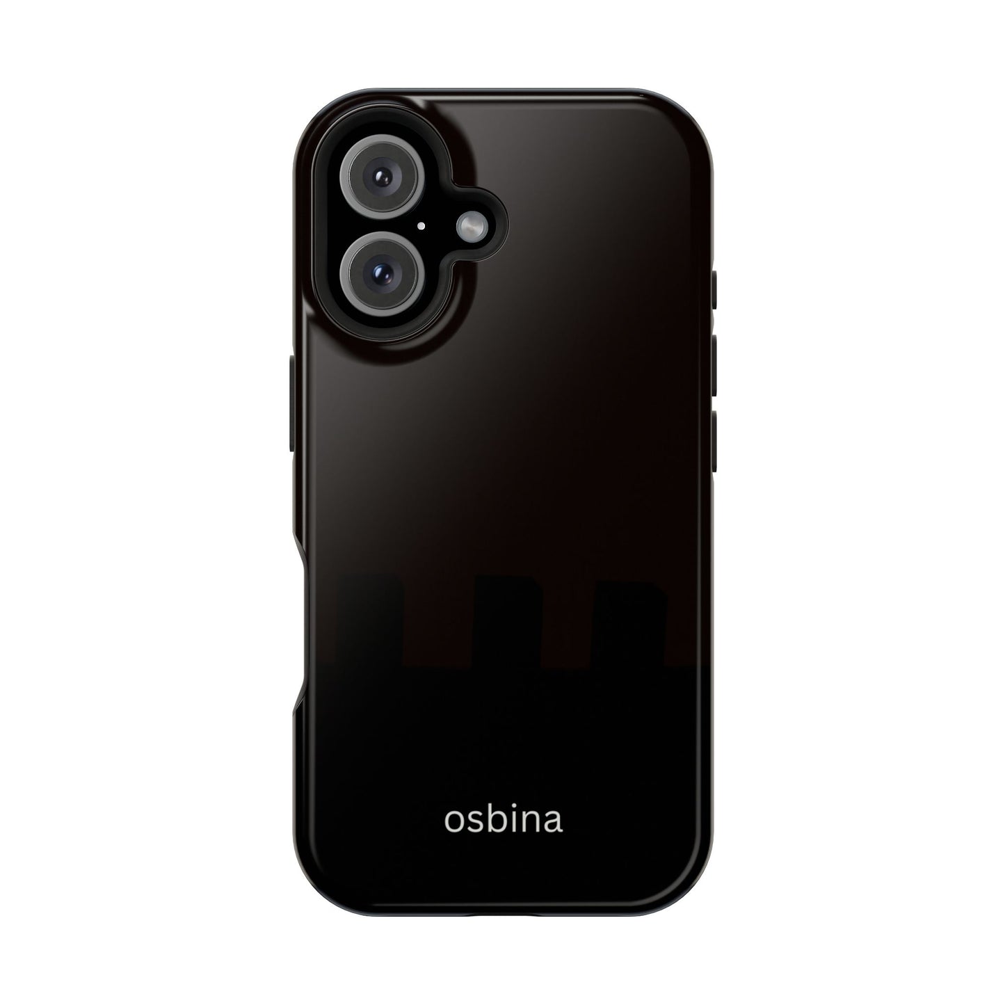 osbina | MagSafe compatible for iPhone | The Onyx Phone Case | Modern Man Collection