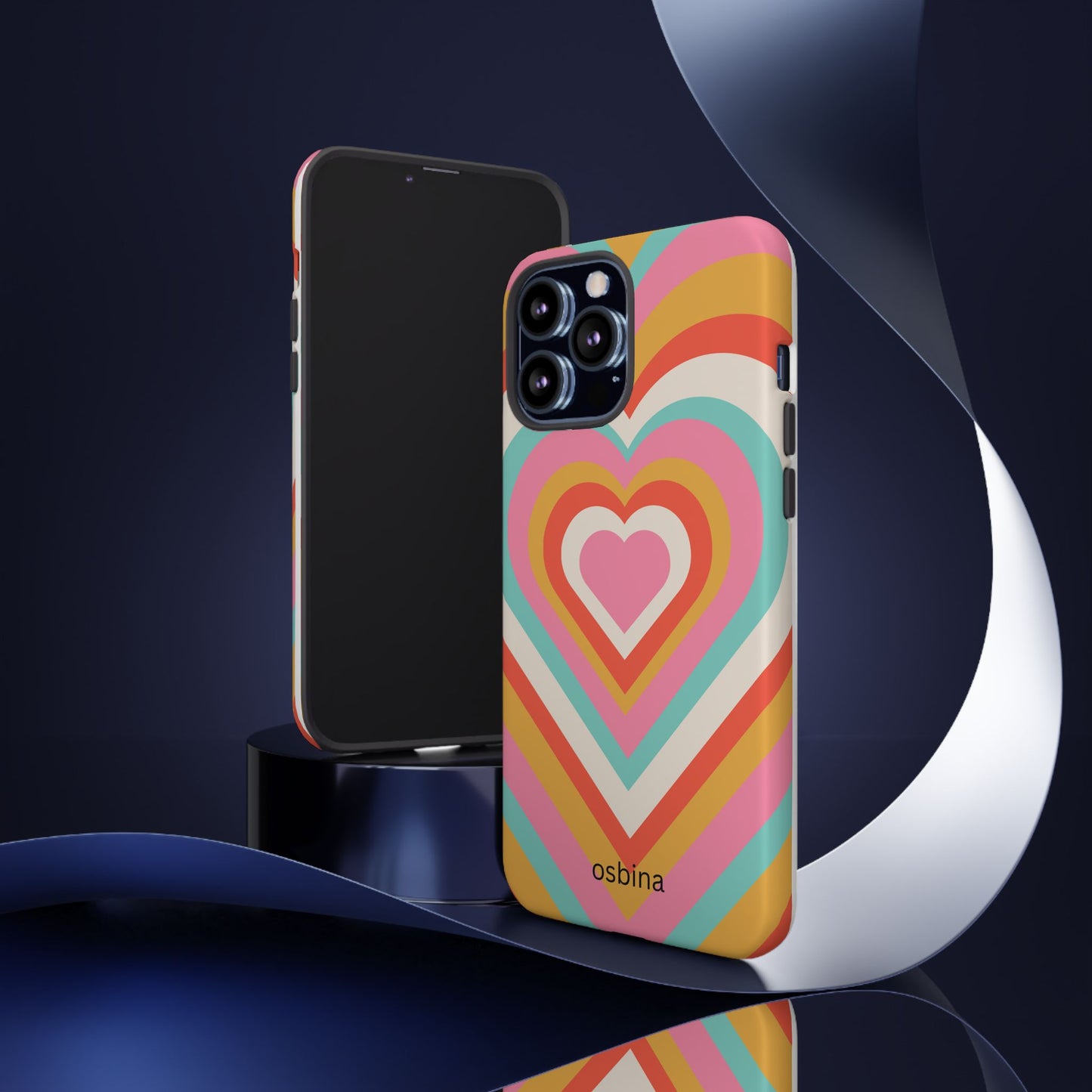 osbina | Heart Nouveau Phone Case | Modern Muse Collection