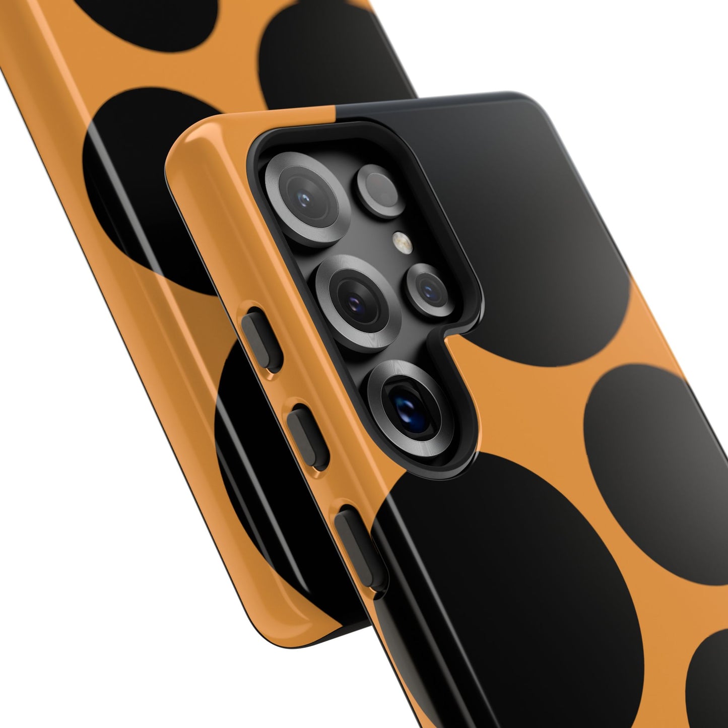osbina | The Bubble Statement Case in Orange + Black | The Season Collective