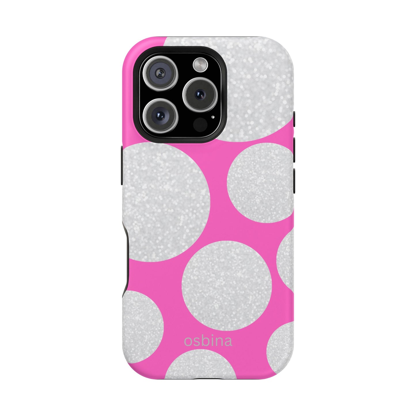 osbina | MagSafe compatible for iPhone | The Sparkling Bubbles Case | YAYOU Collection Supporting Shine Like Sable