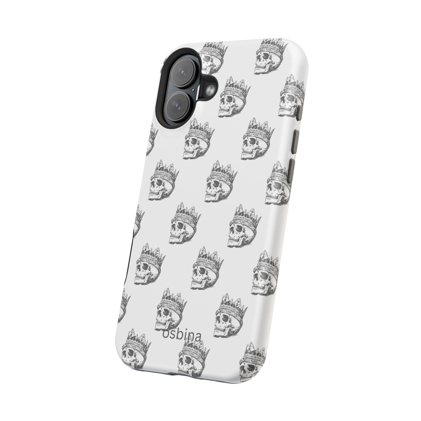 osbina | MagSafe compatible for iPhone | Skulls Royale Phone Case | Season Collective Collection