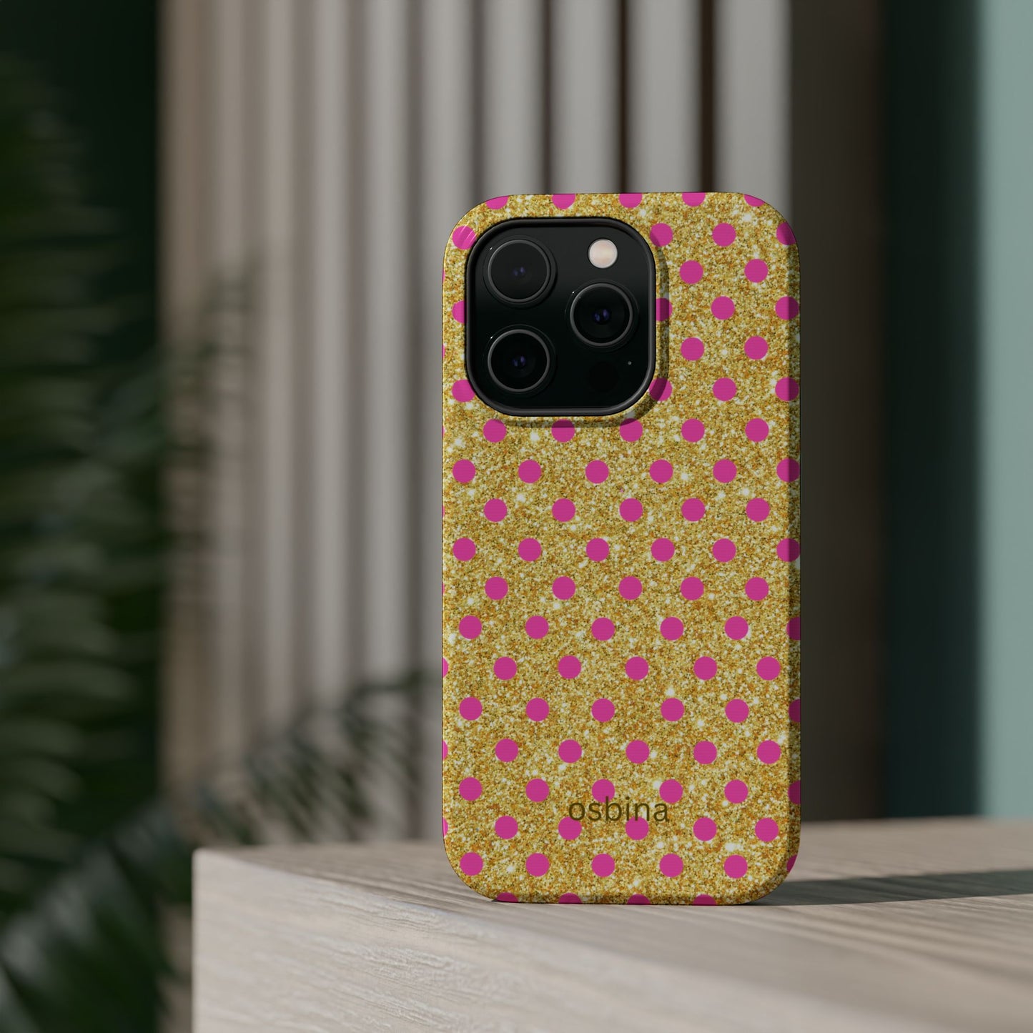 osbina | MagSafe compatible for iPhone | The Elara Phone Case | YAYOU Collection Supporting Shine Like Sable