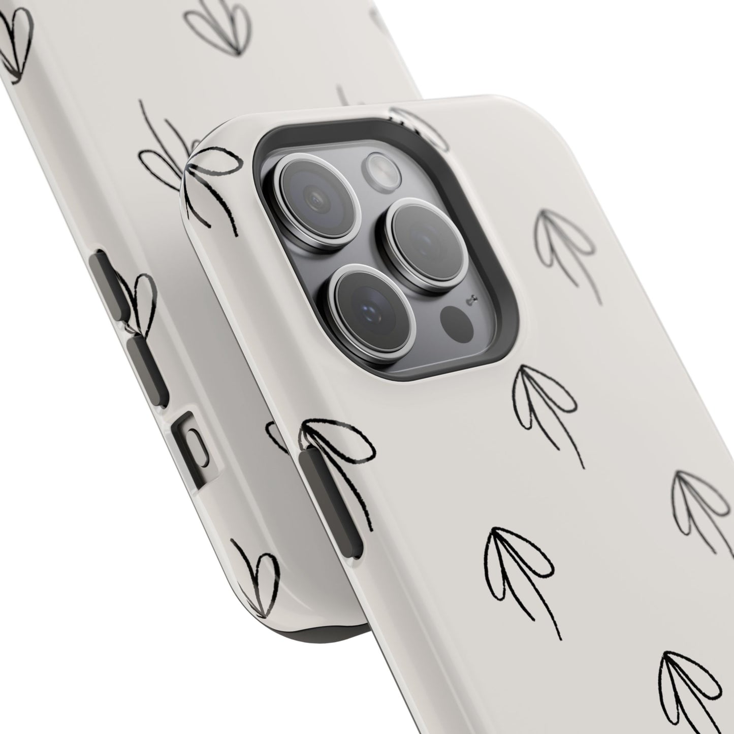 osbina | MagSafe compatible for iPhone | Linéa Flora Minimalistic Flower Phone Case | Modern Muse Collection