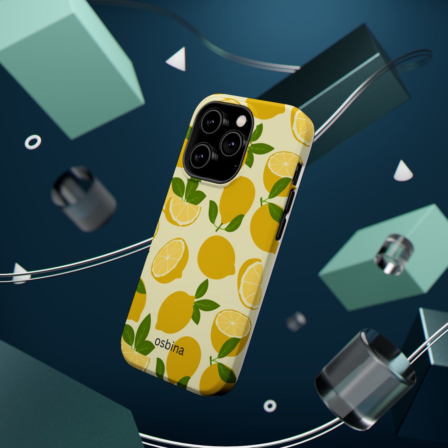 osbina | MagSafe compatible for iPhone | Limoncello Lemon Phone Case | Modern Muse Collection