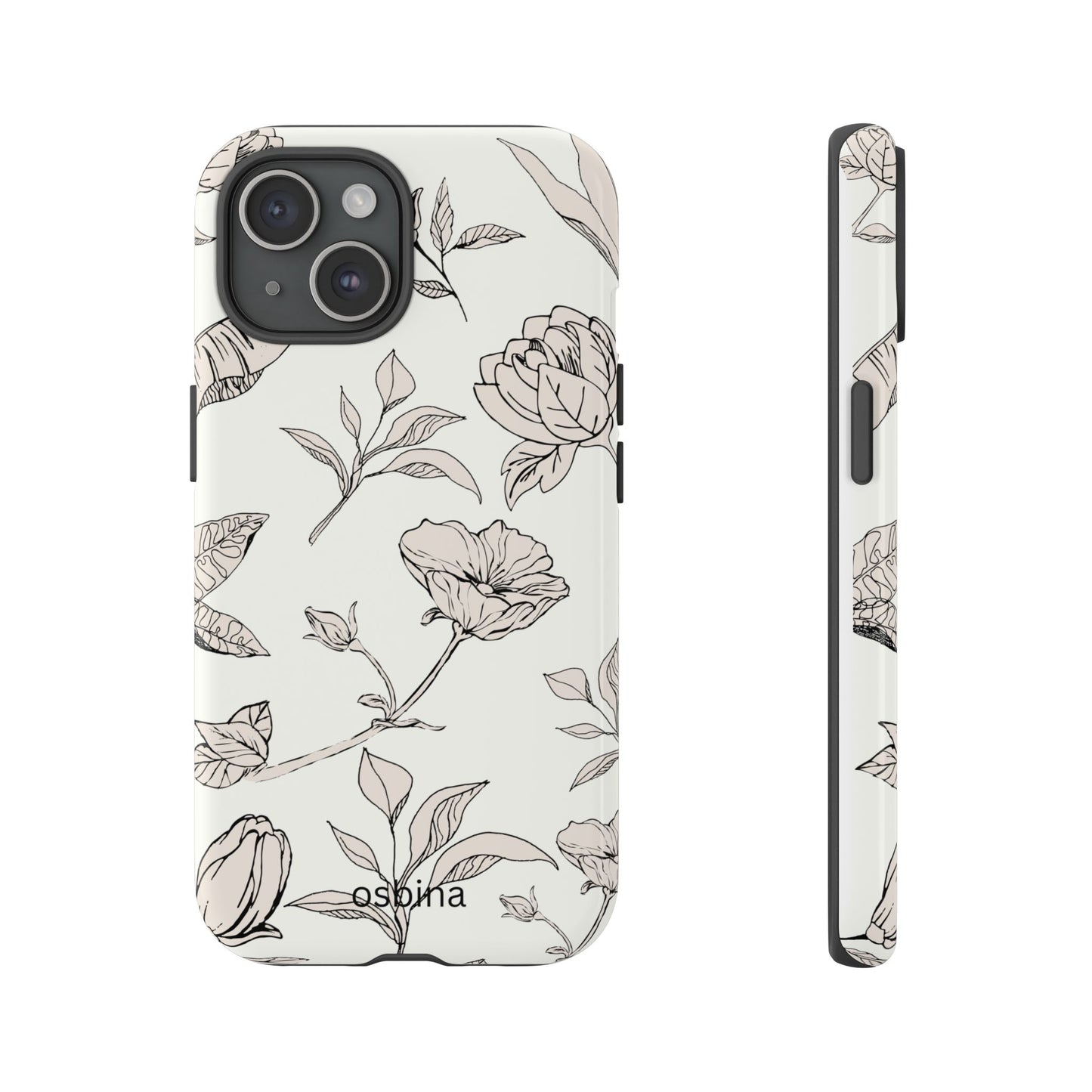 osbina | Silhouette Bloom Phone Case | Modern Muse Collection