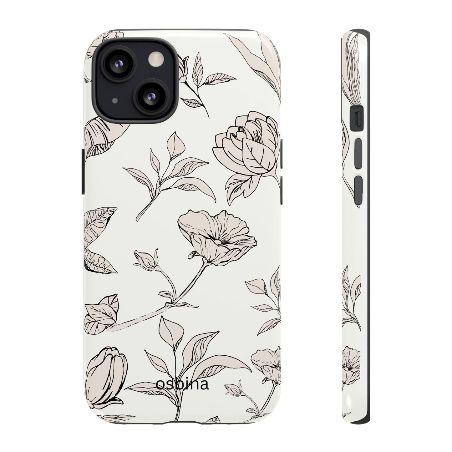 osbina | Silhouette Bloom Phone Case | Modern Muse Collection