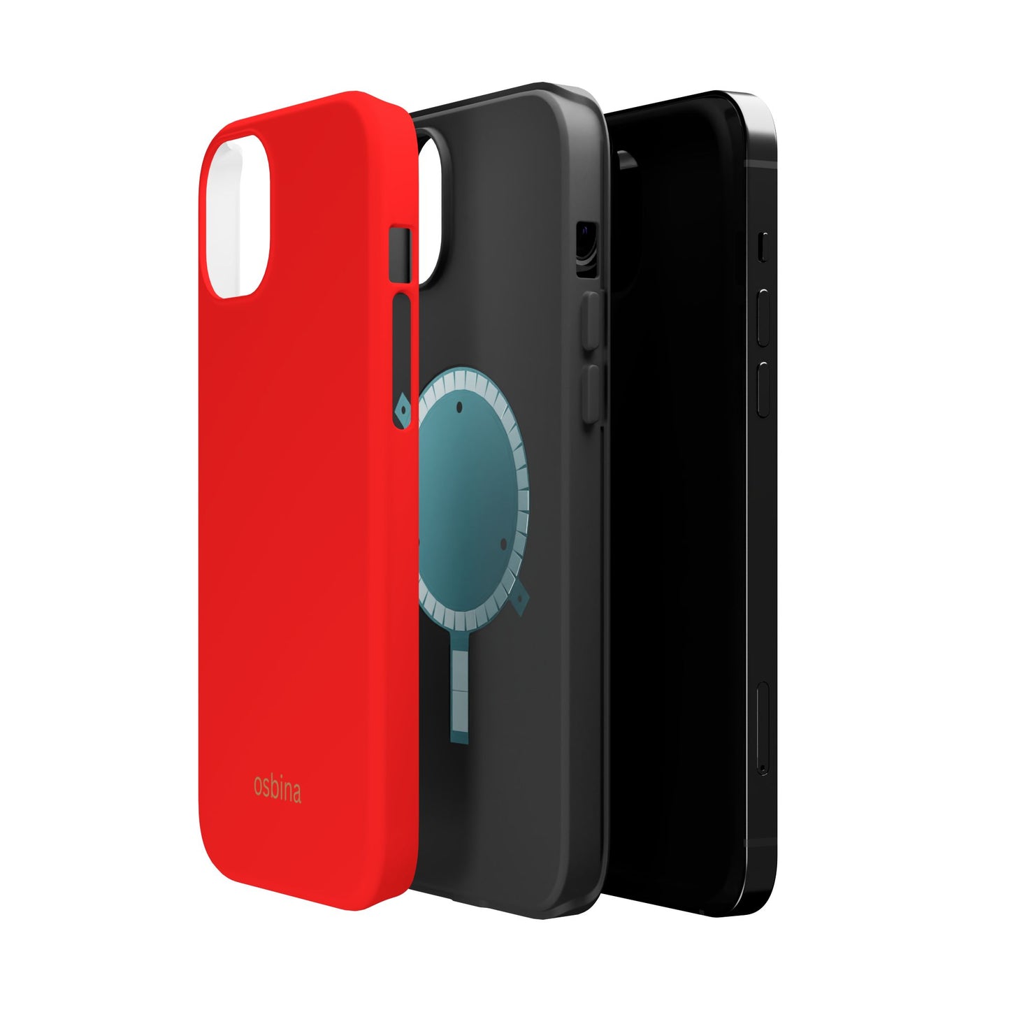 osbina | MagSafe compatible for iPhone | The Blaze Phone Case | Modern Man Collection