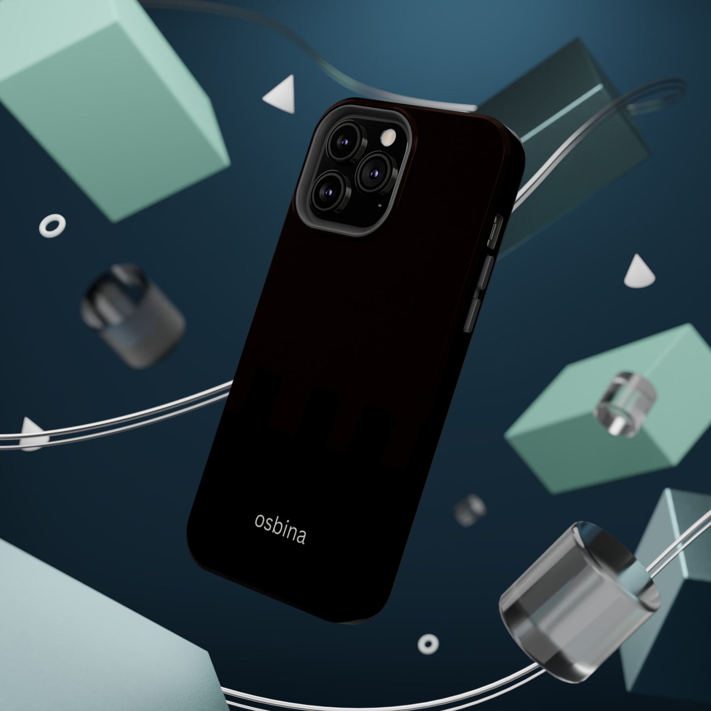 osbina | MagSafe compatible for iPhone | The Onyx Phone Case | Modern Man Collection