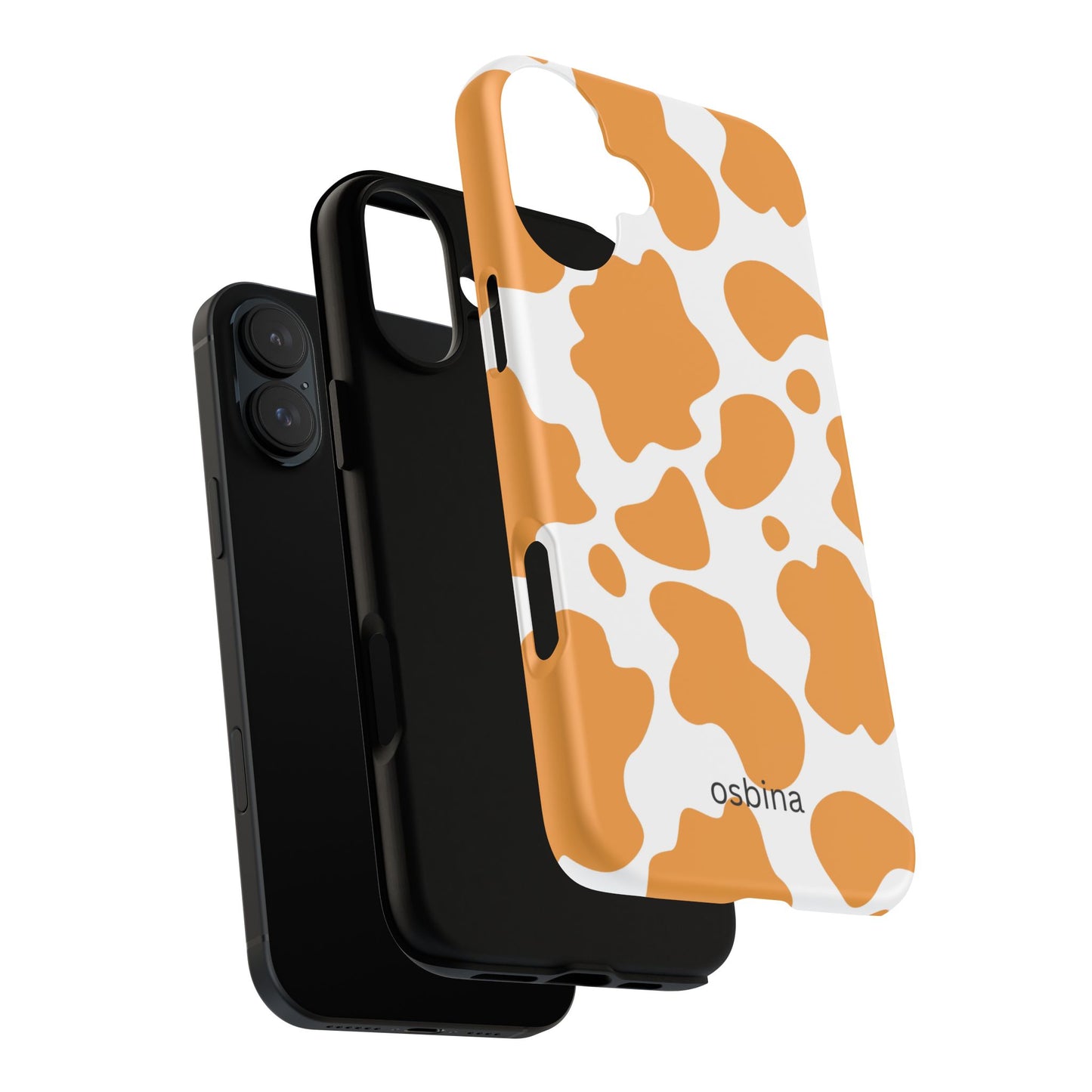 osbina | Holy Cow, It’s Chic — The Orange Cow Print Case | The Season Collective