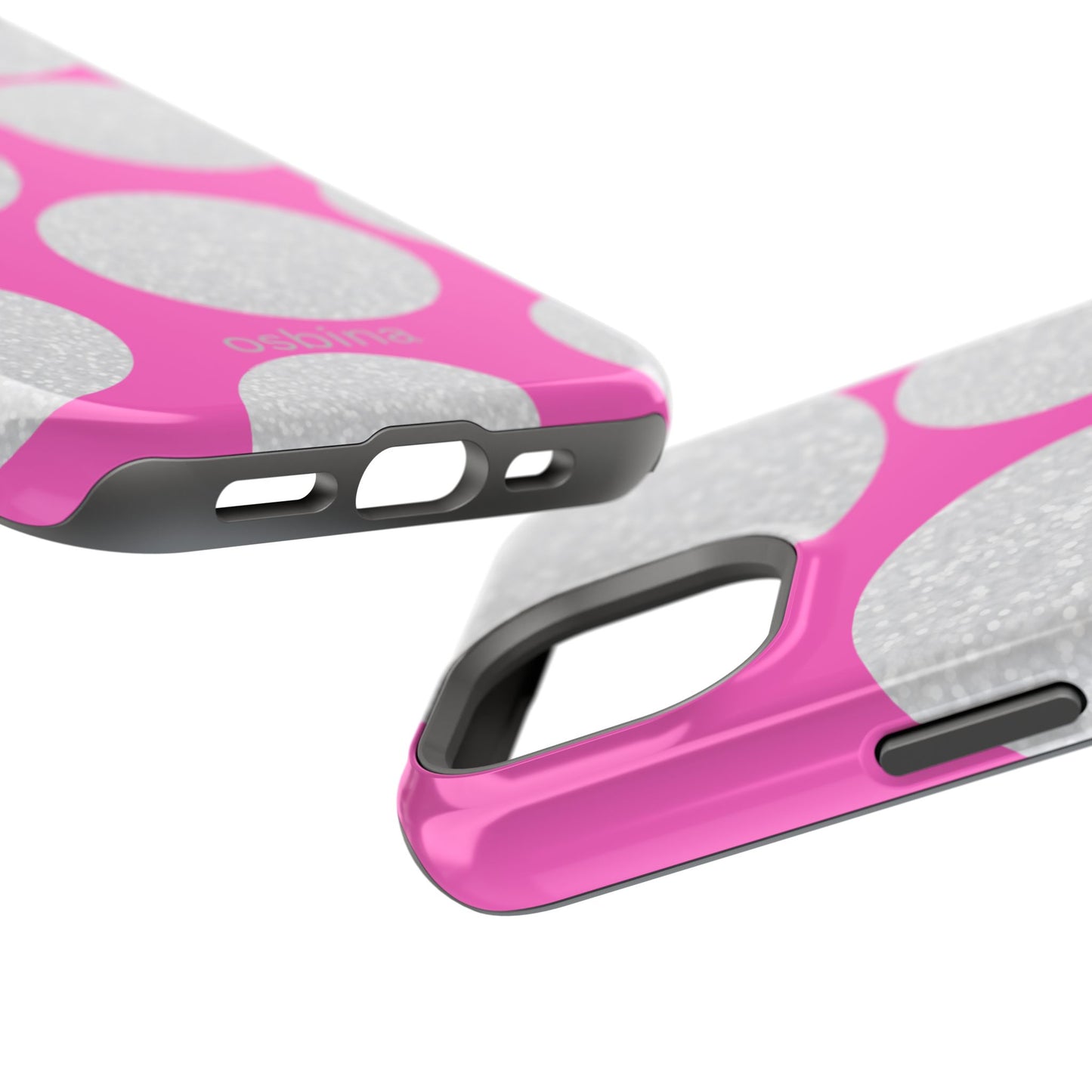 osbina | MagSafe compatible for iPhone | The Sparkling Bubbles Case | YAYOU Collection Supporting Shine Like Sable