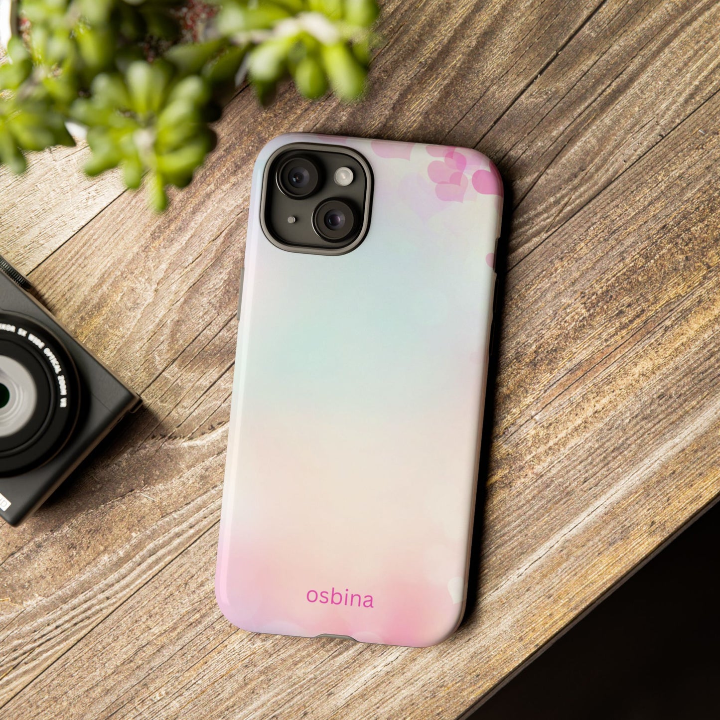 osbina | The Cotton Candy Hearts Case | YAYOU Collection Supporting Shine Like Sable