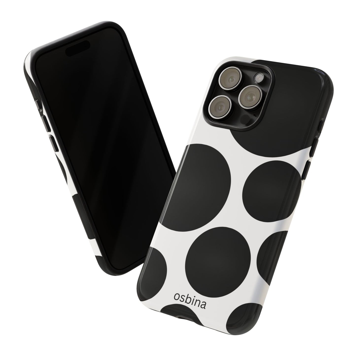 osbina | The Noir Bubbles Phone Case | Modern Muse Collection