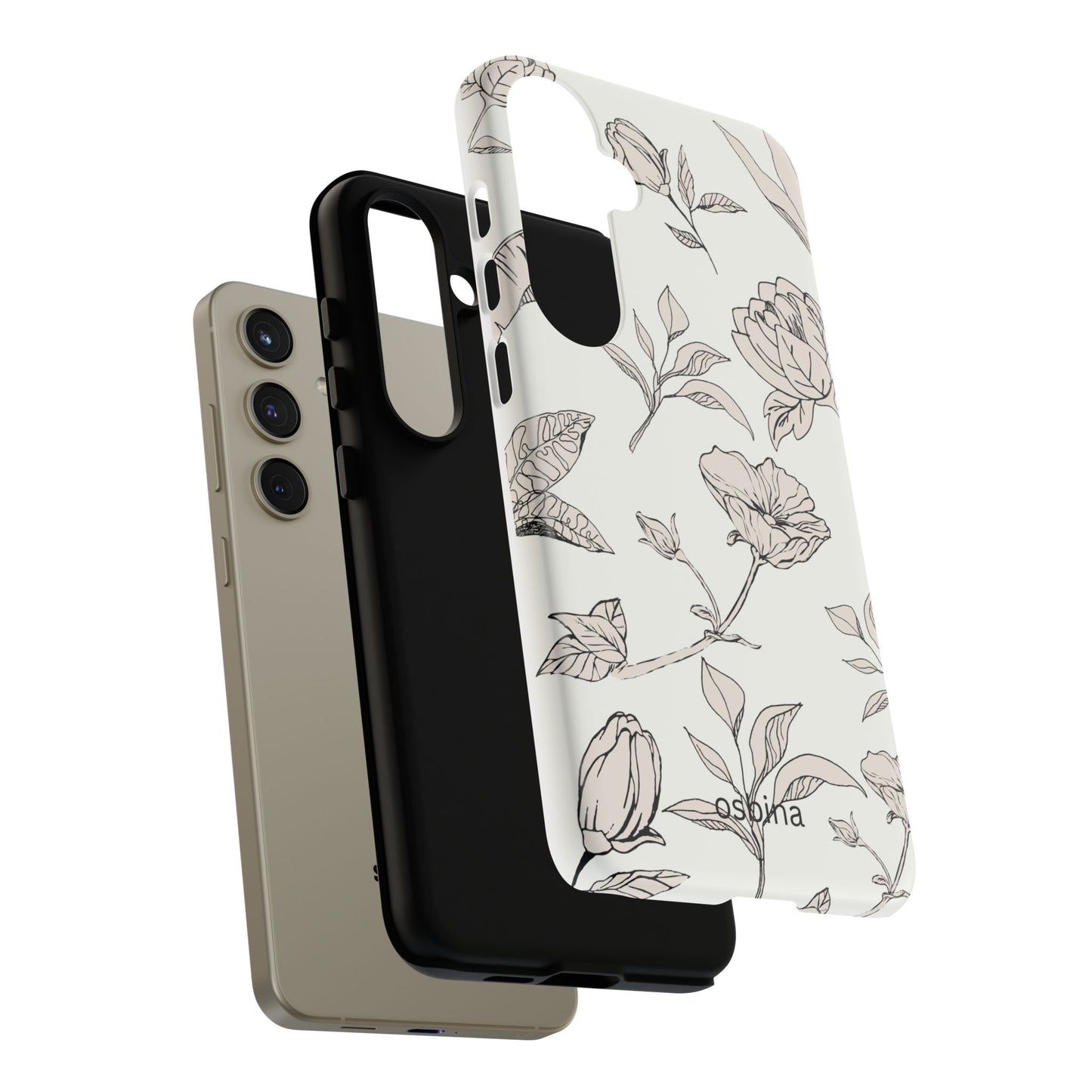osbina | Silhouette Bloom Phone Case | Modern Muse Collection