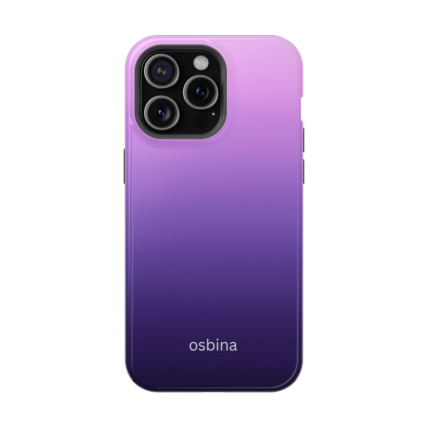 osbina | MagSafe compatible for iPhone | The Violet Haze Phone Case | Color Edit Collection