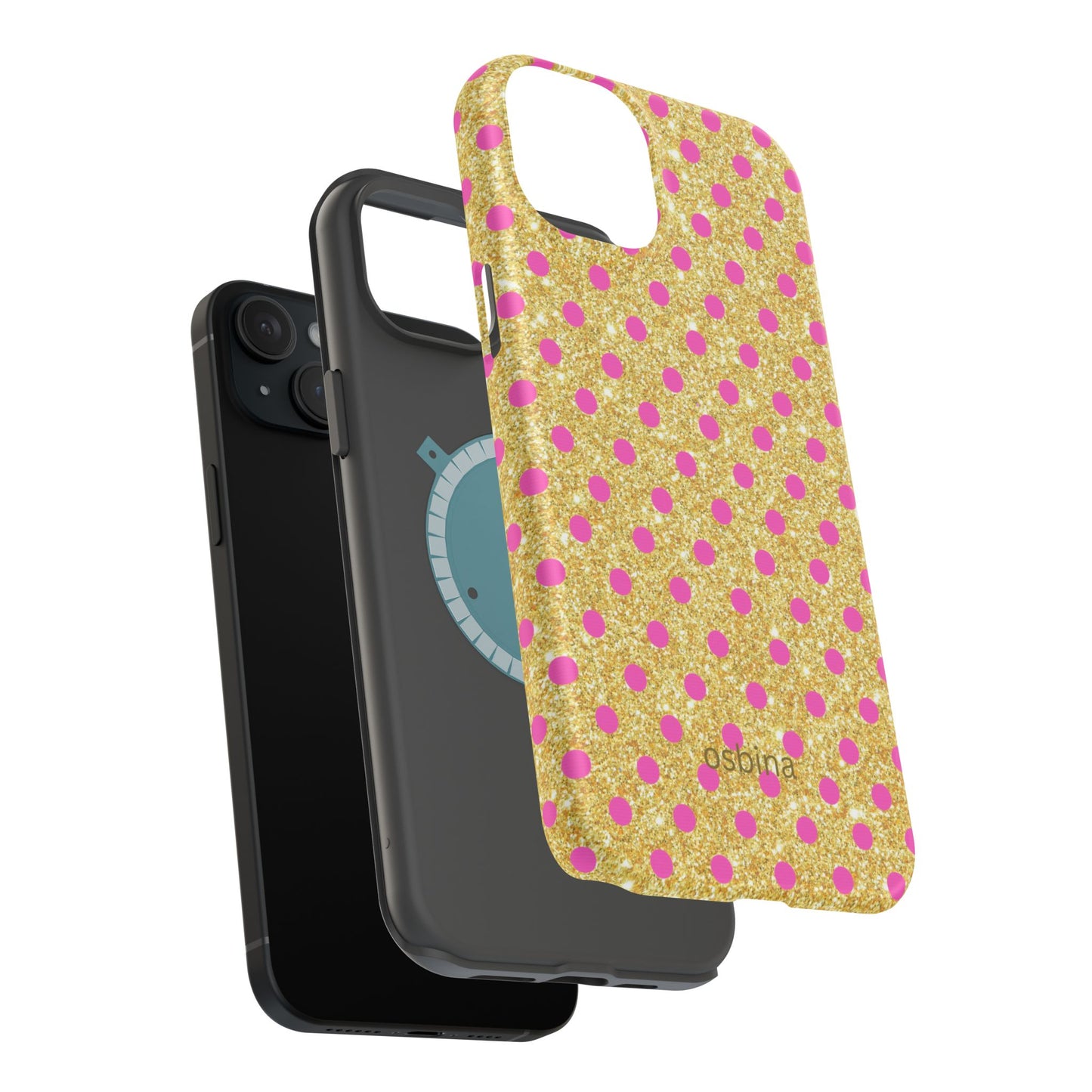 osbina | MagSafe compatible for iPhone | The Elara Phone Case | YAYOU Collection Supporting Shine Like Sable