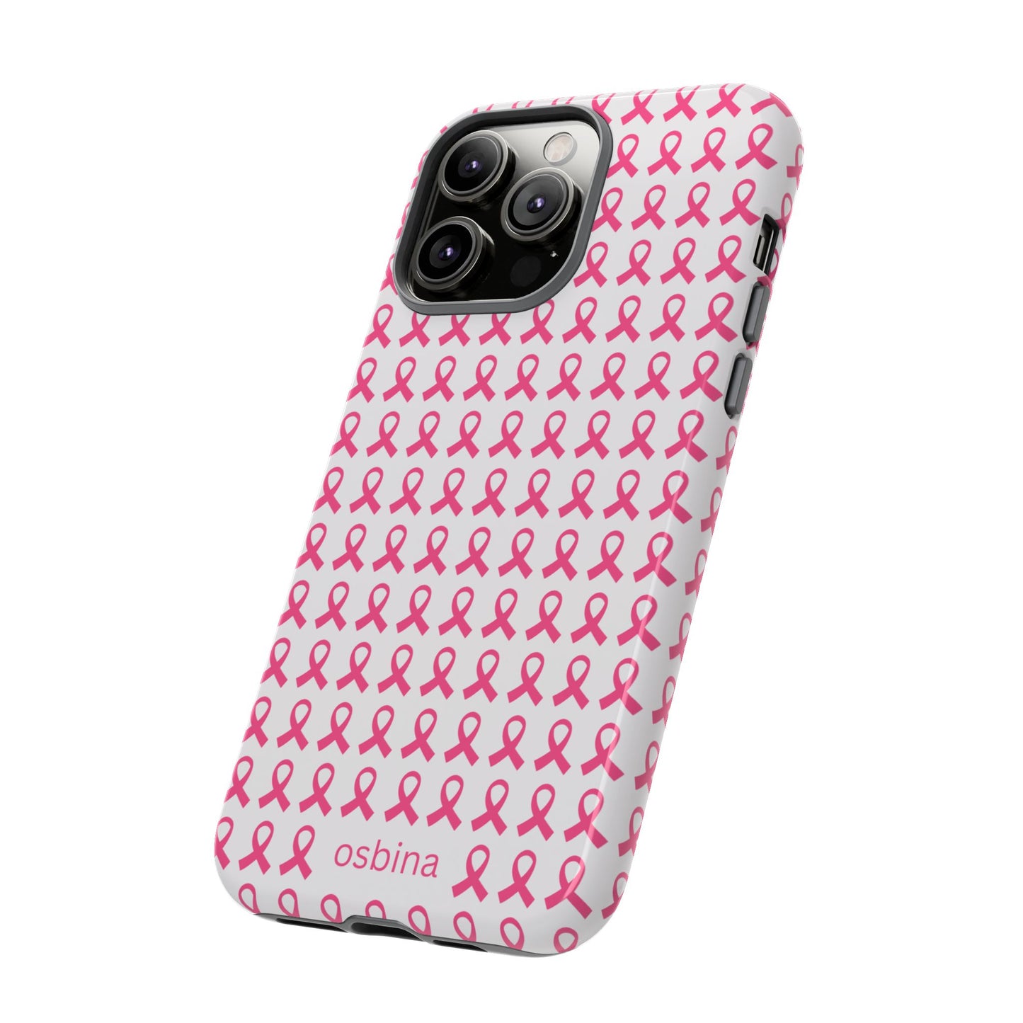 osbina | Limited Edition The Side by Side Pink Ribbon Case in Light Pink + Soft Pink + Hot Pink | The Pink October Collection | Inspired By