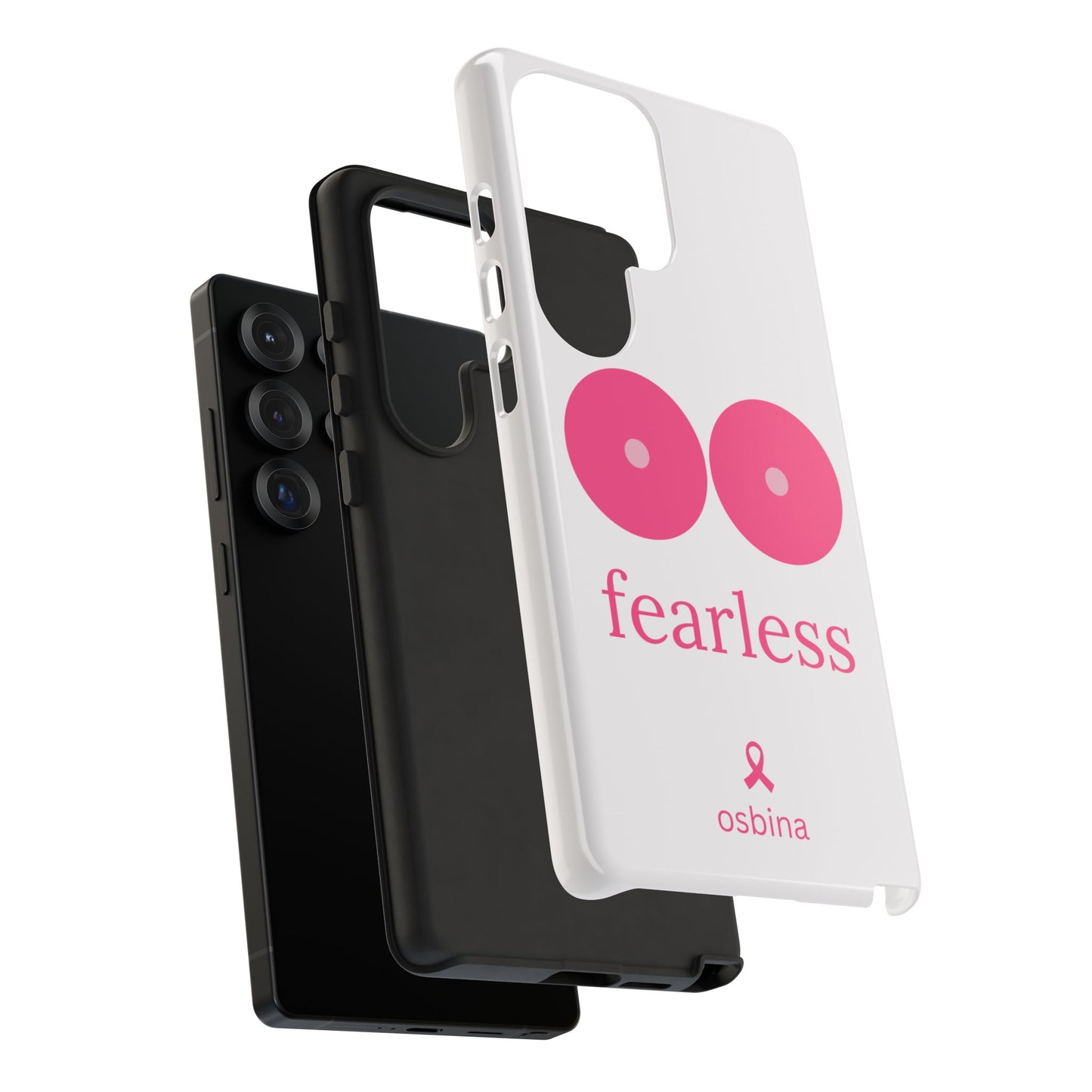 osbina | Limited Edition The Fearless Tatas Case in Light Pink + Soft Pink + Hot Pink | The Pink October Collection | Inspired By