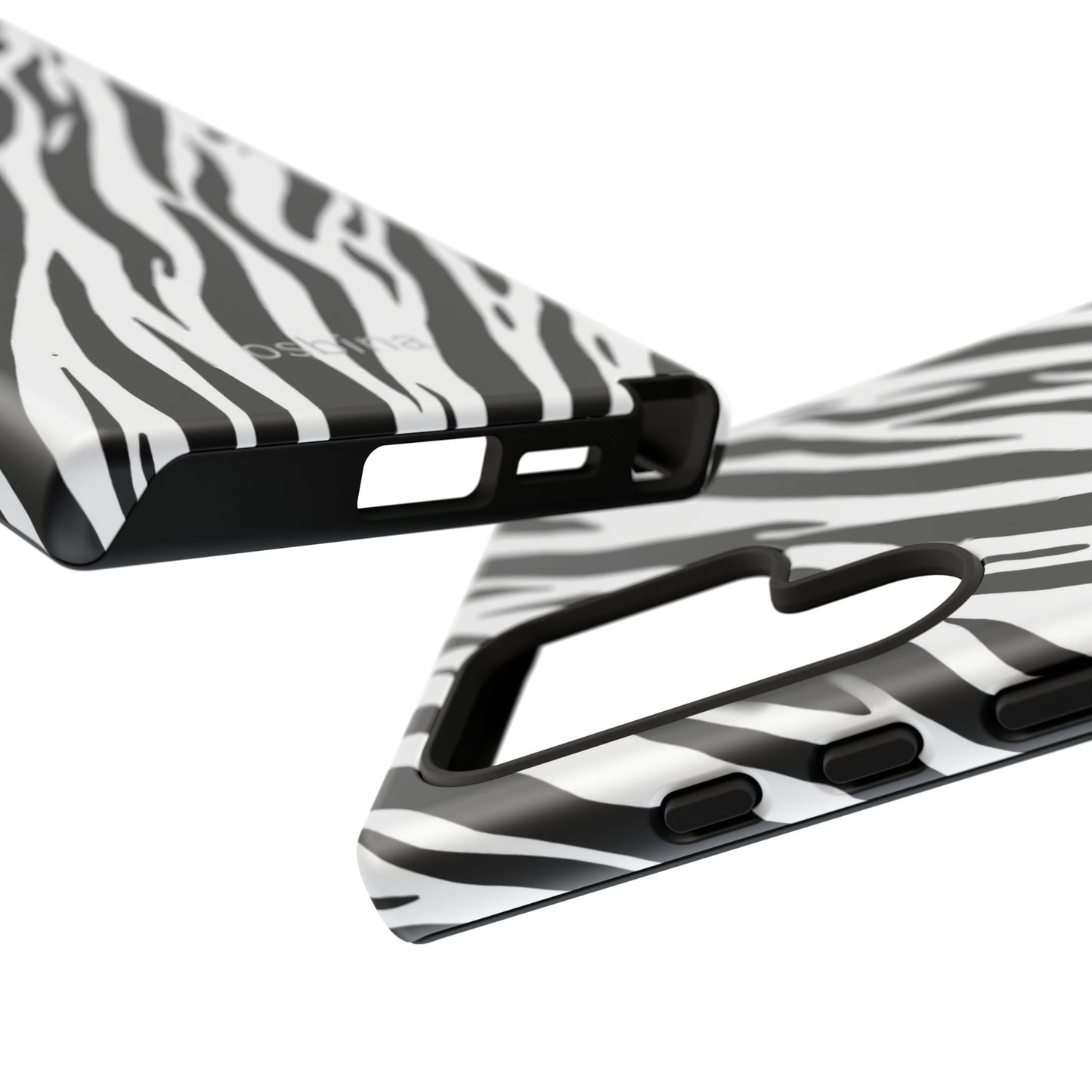 osbina | The Bengal Bold Stripe Case in White + Black | The Season Collective