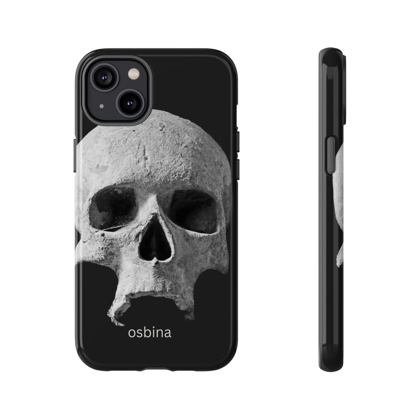 osbina | White Skull Phone Case | Season Collective Collection