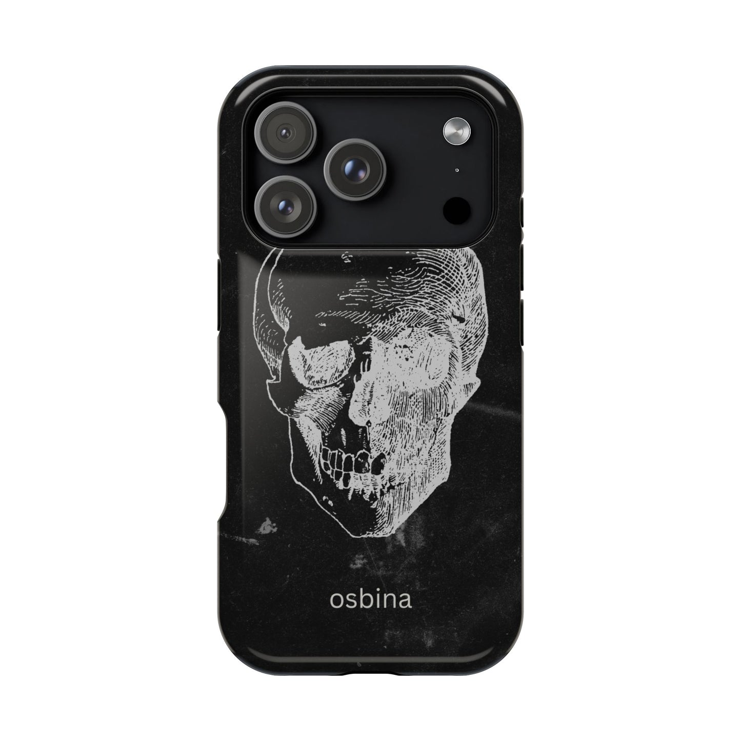 osbina | MagSafe compatible for iPhone | Skull Phone Case | Season Collective Collection