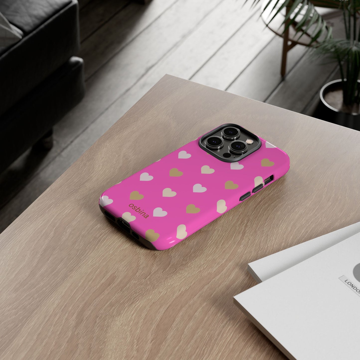 osbina | The Golden Hour Hearts Case | YAYOU Collection Supporting Shine Like Sable