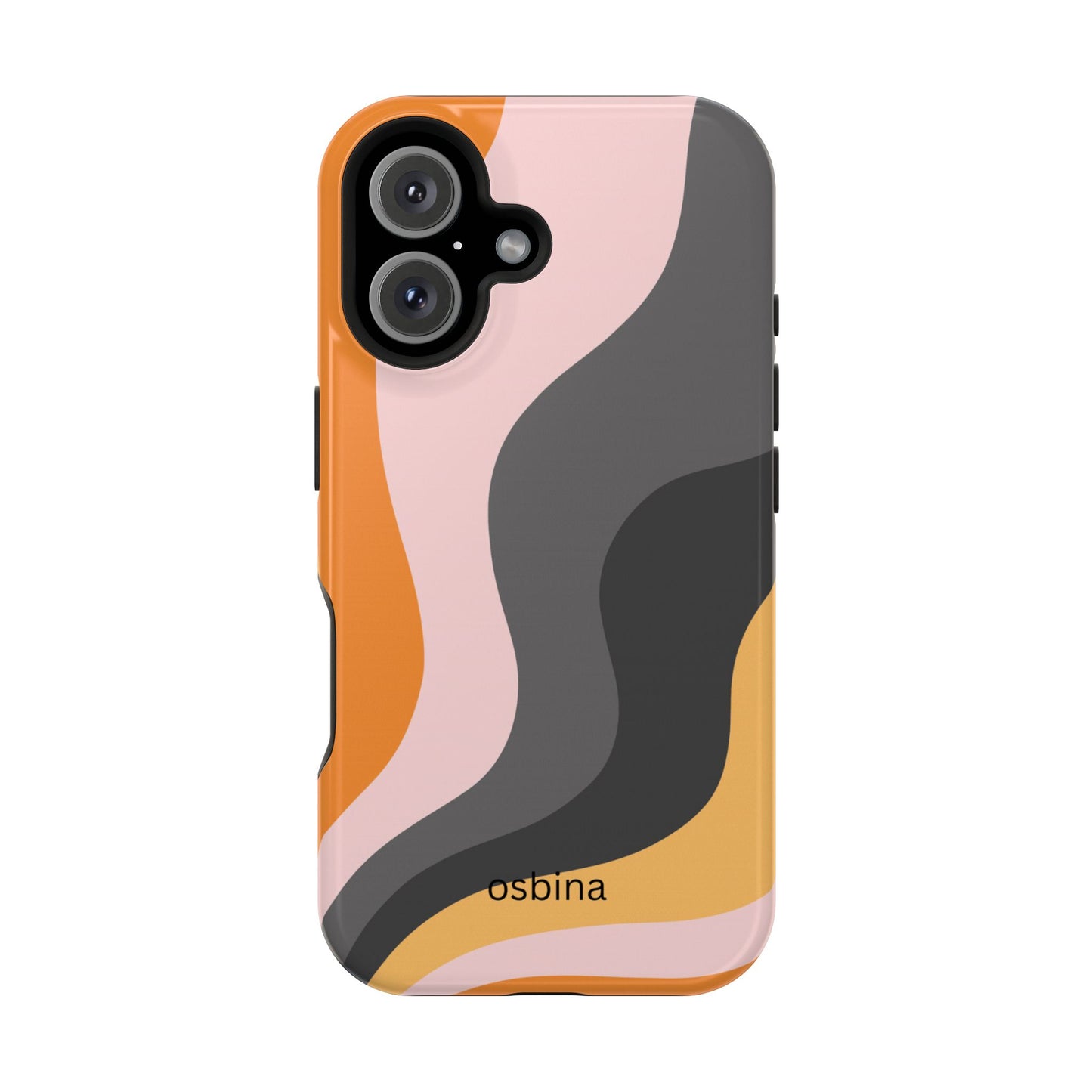 osbina | MagSafe Compatible for iPhone | The Case That Says “Fall, But Make It Fashion” | Retro Swirl Edition | The Season Collective