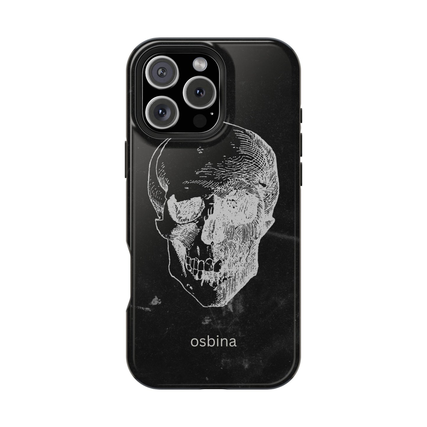 osbina | MagSafe compatible for iPhone | Skull Phone Case | Season Collective Collection