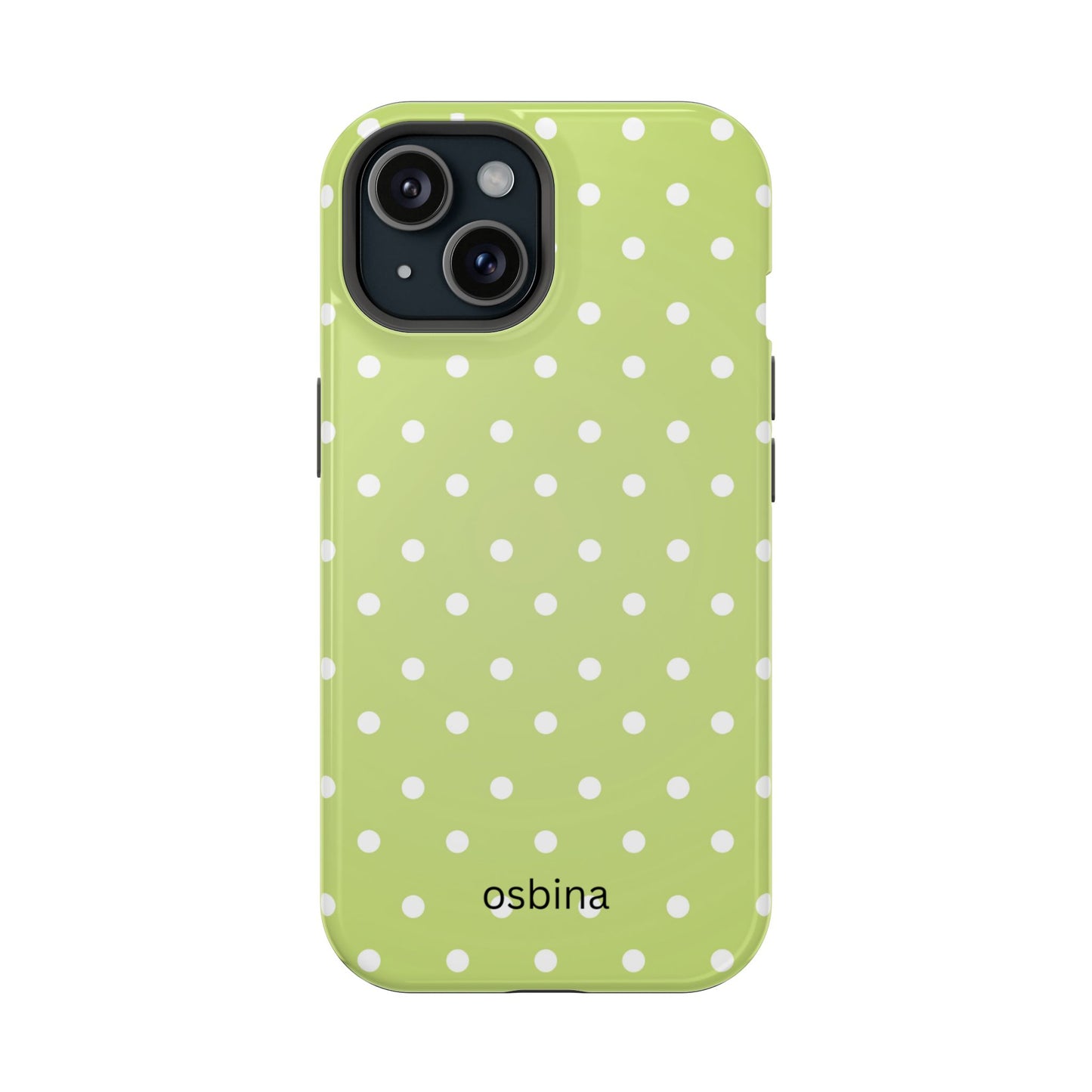 osbina | MagSafe compatible for iPhone | The Lume Dot Phone Case | Color Edit Collection