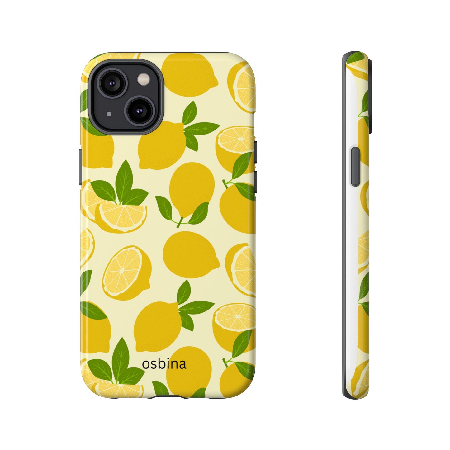 osbina | Limoncello Lemon Phone Case | Modern Muse Collection