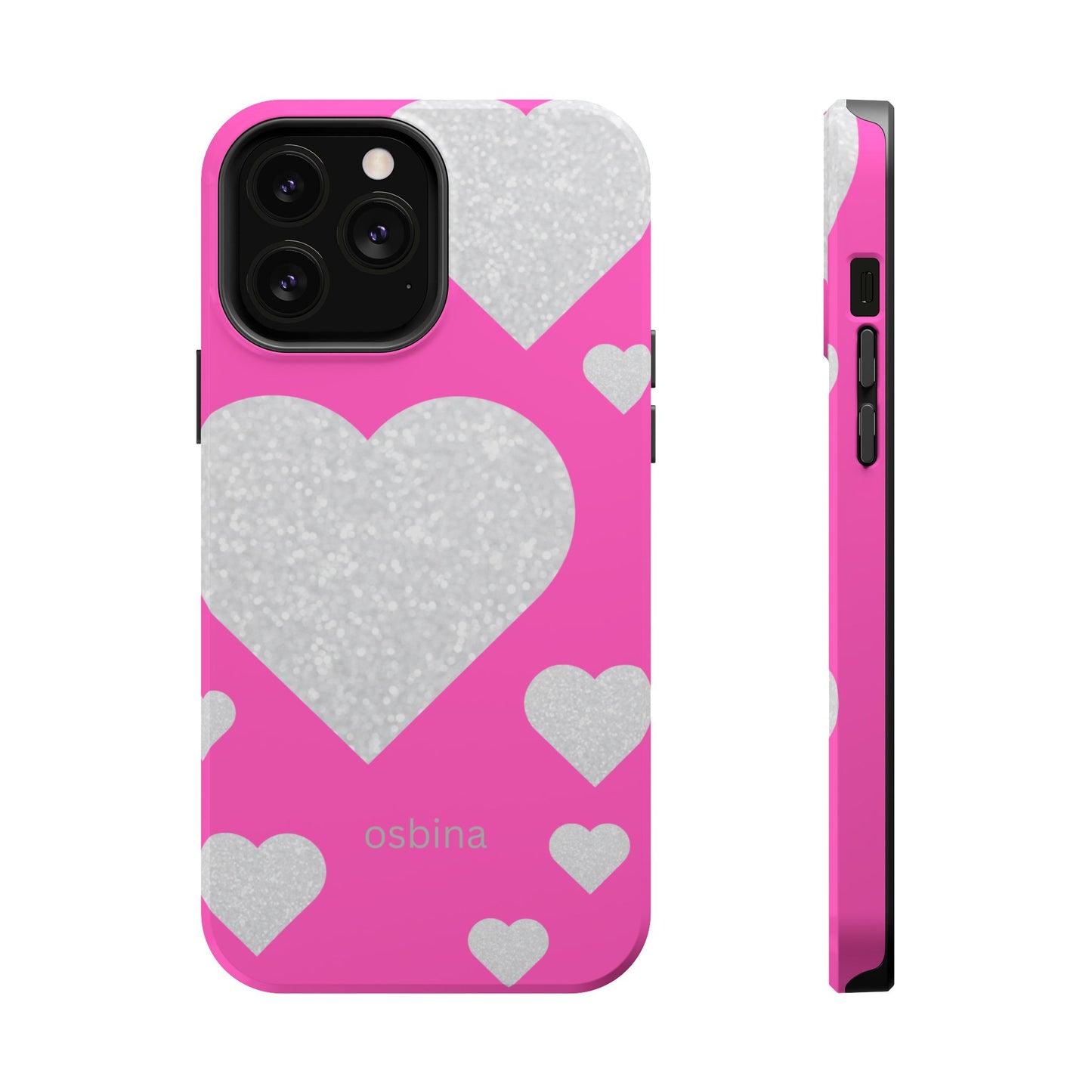 osbina | MagSafe compatible for iPhone | The Shimmering Love Case | YAYOU Collection Supporting Shine Like Sable