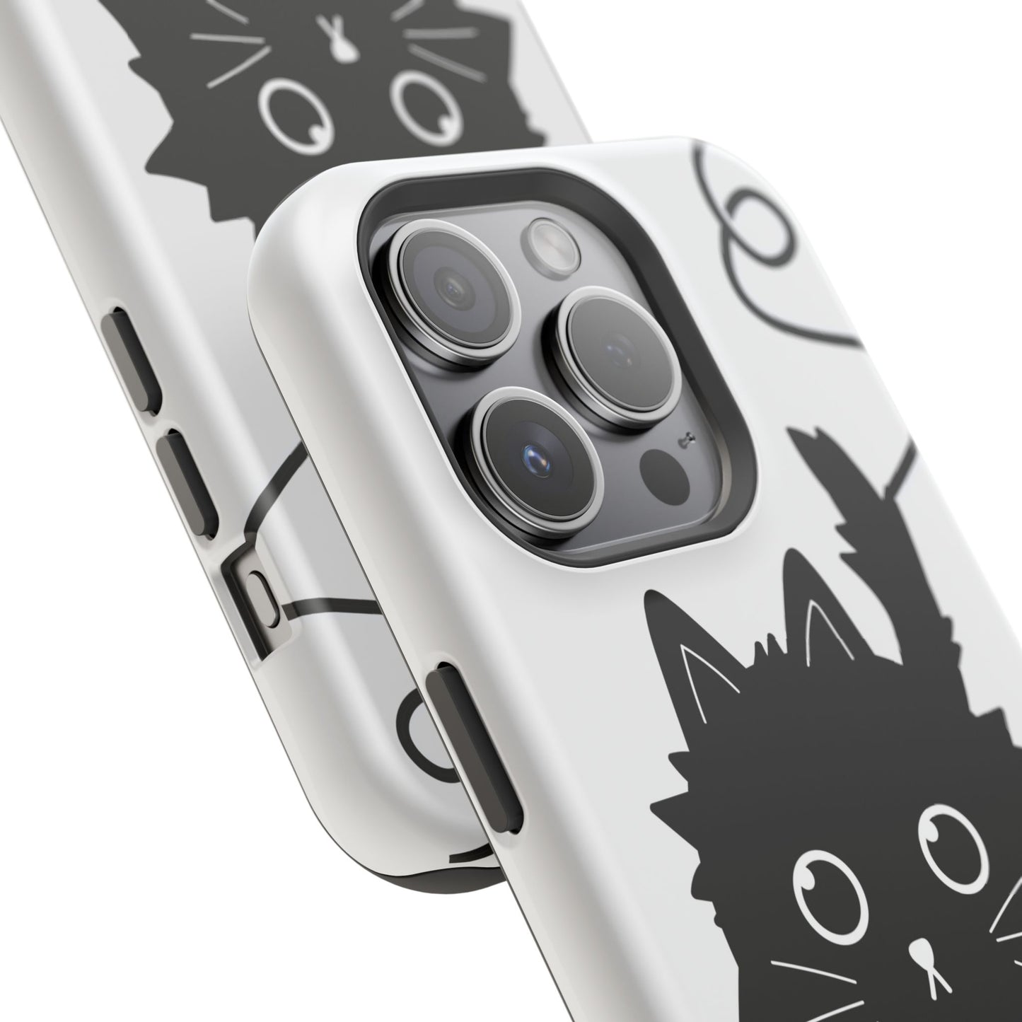 osbina | MagSafe compatible for iPhone | Midnight Couture Cat Phone Case | Season Collective Collection