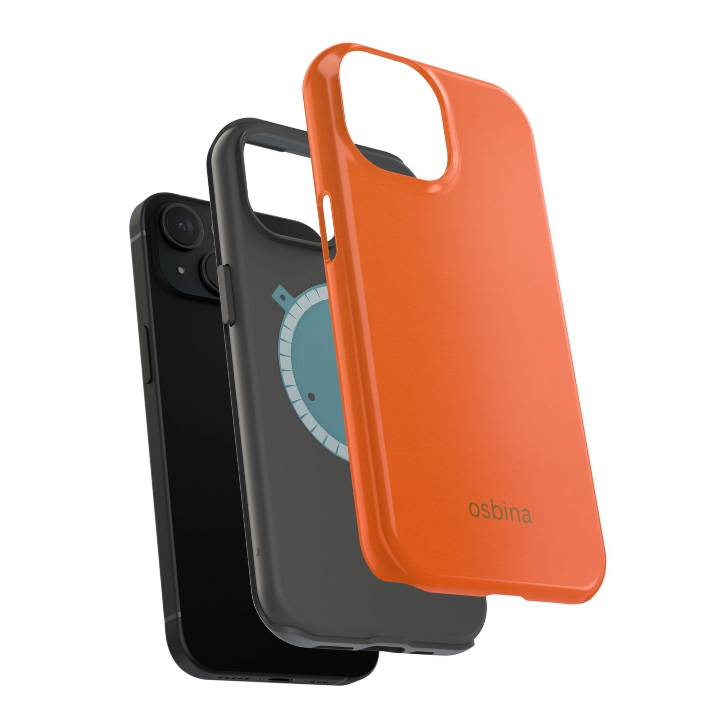 osbina | MagSafe compatible for iPhone | The Ember Phone Case | Modern Man Collection