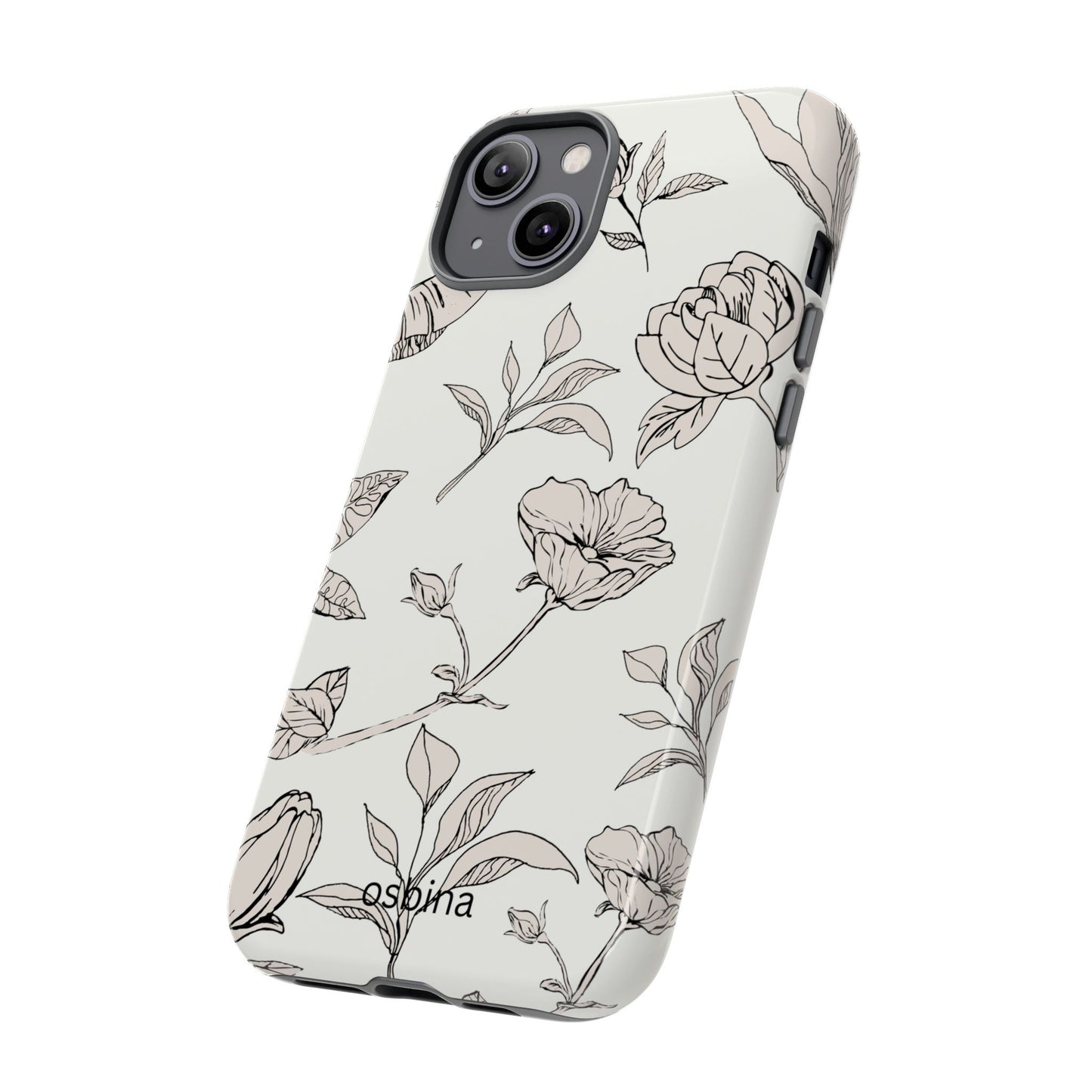 osbina | Silhouette Bloom Phone Case | Modern Muse Collection