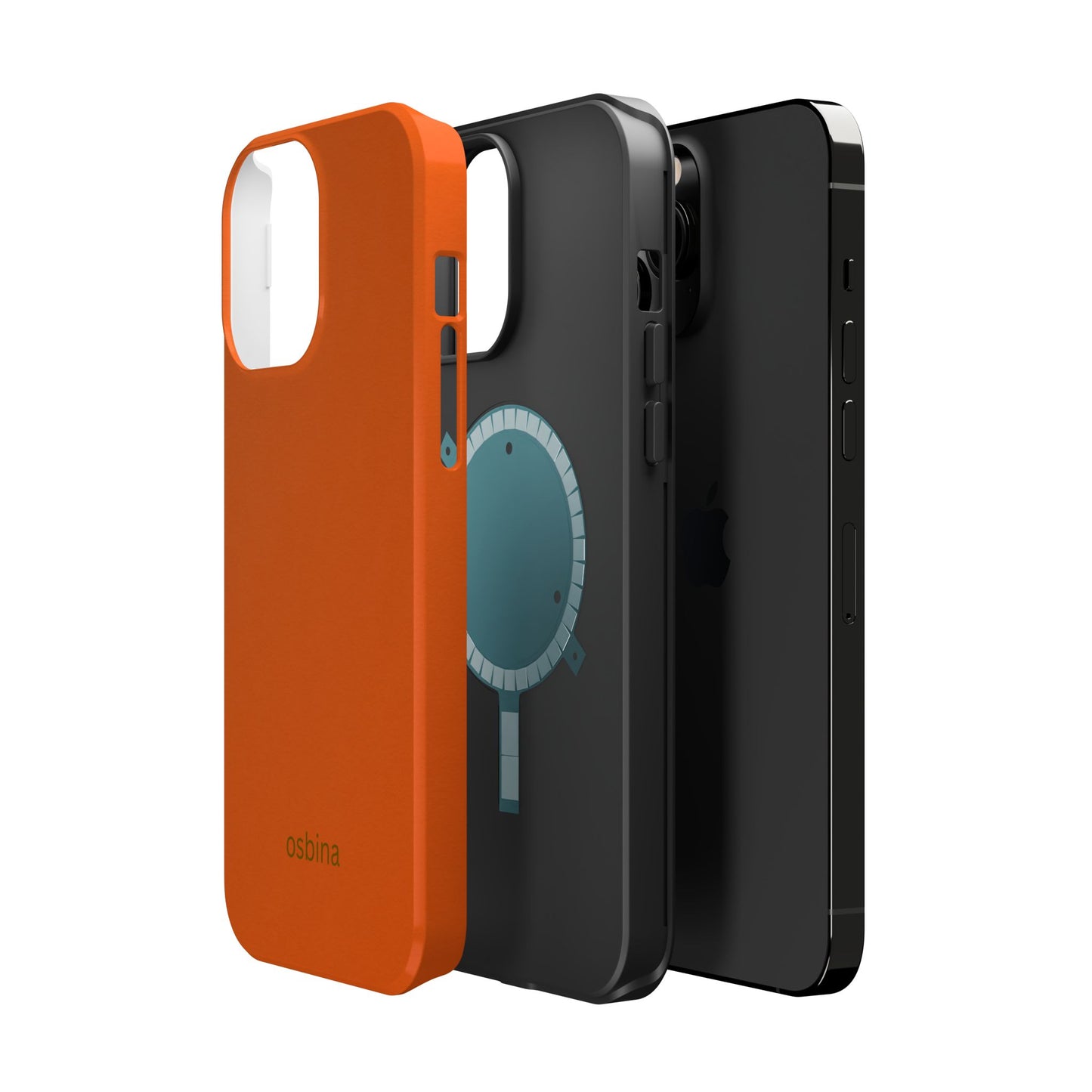 osbina | MagSafe compatible for iPhone | The Ember Phone Case | Modern Man Collection