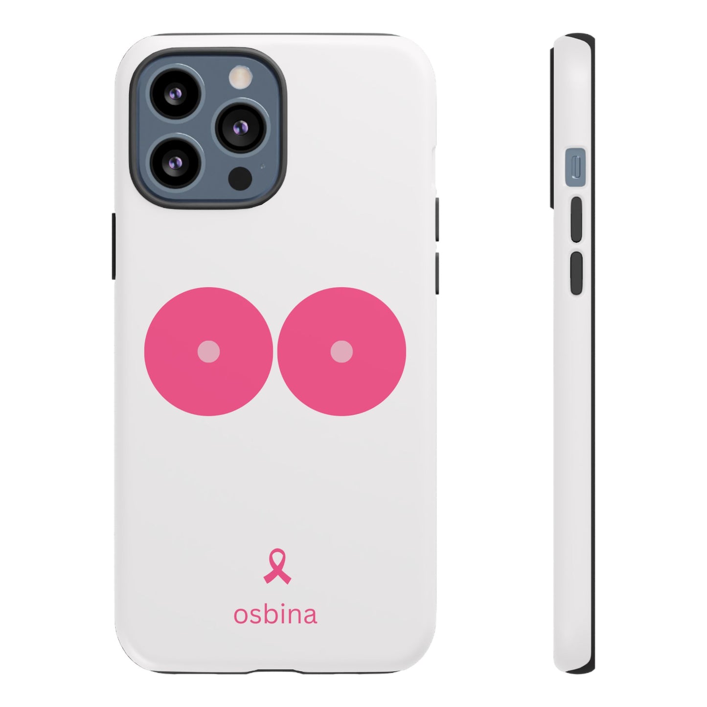 osbina | Limited Edition The Check Your Tatas Case in Light Pink + Soft Pink + Hot Pink | The Pink October Collection | Inspired By